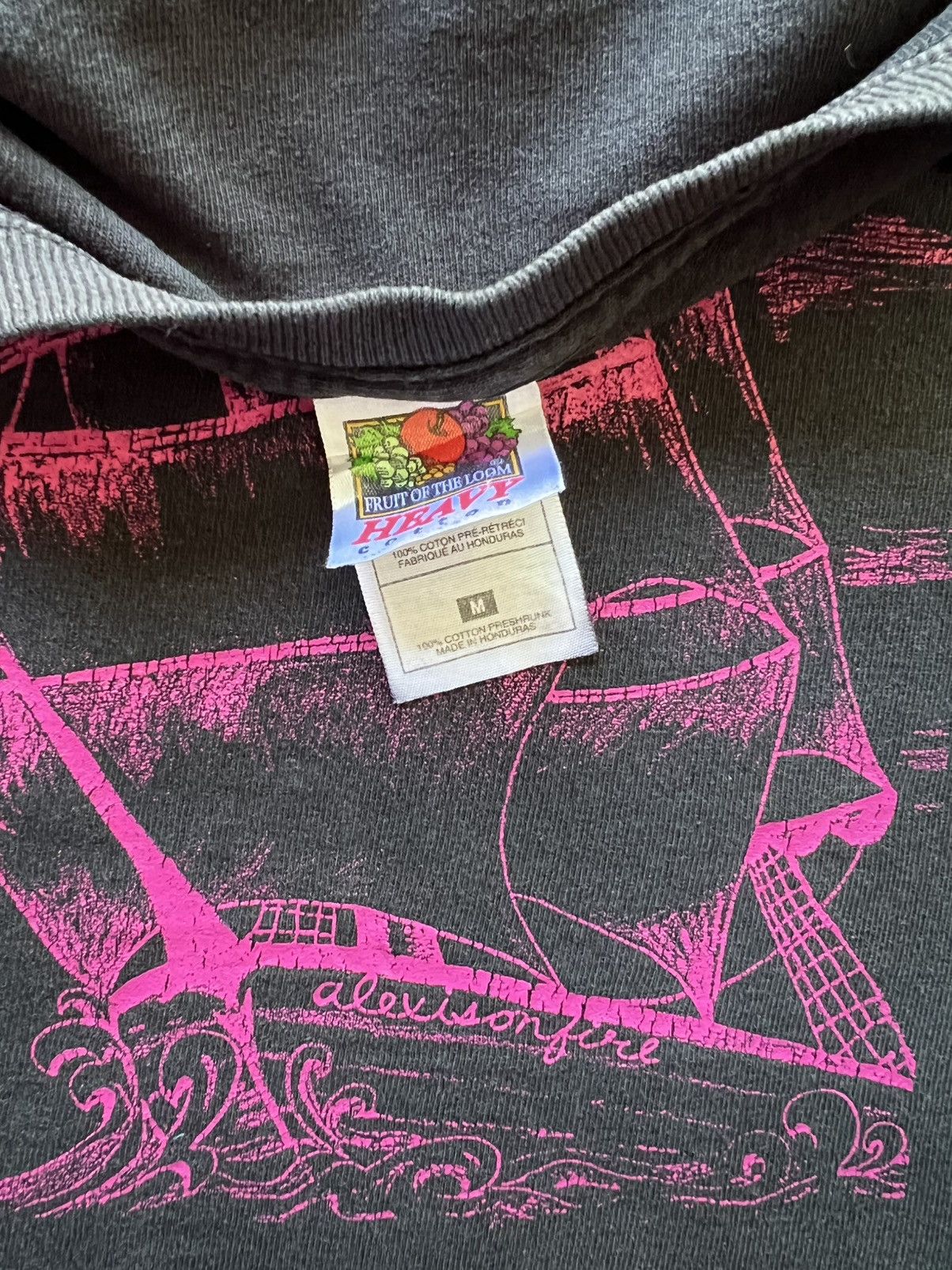 Vintage ‘00s Alexisonfire Band Tee Shirt Tour Elliott Smith Hardcore Size US M / EU 48-50 / 2 - 6 Thumbnail