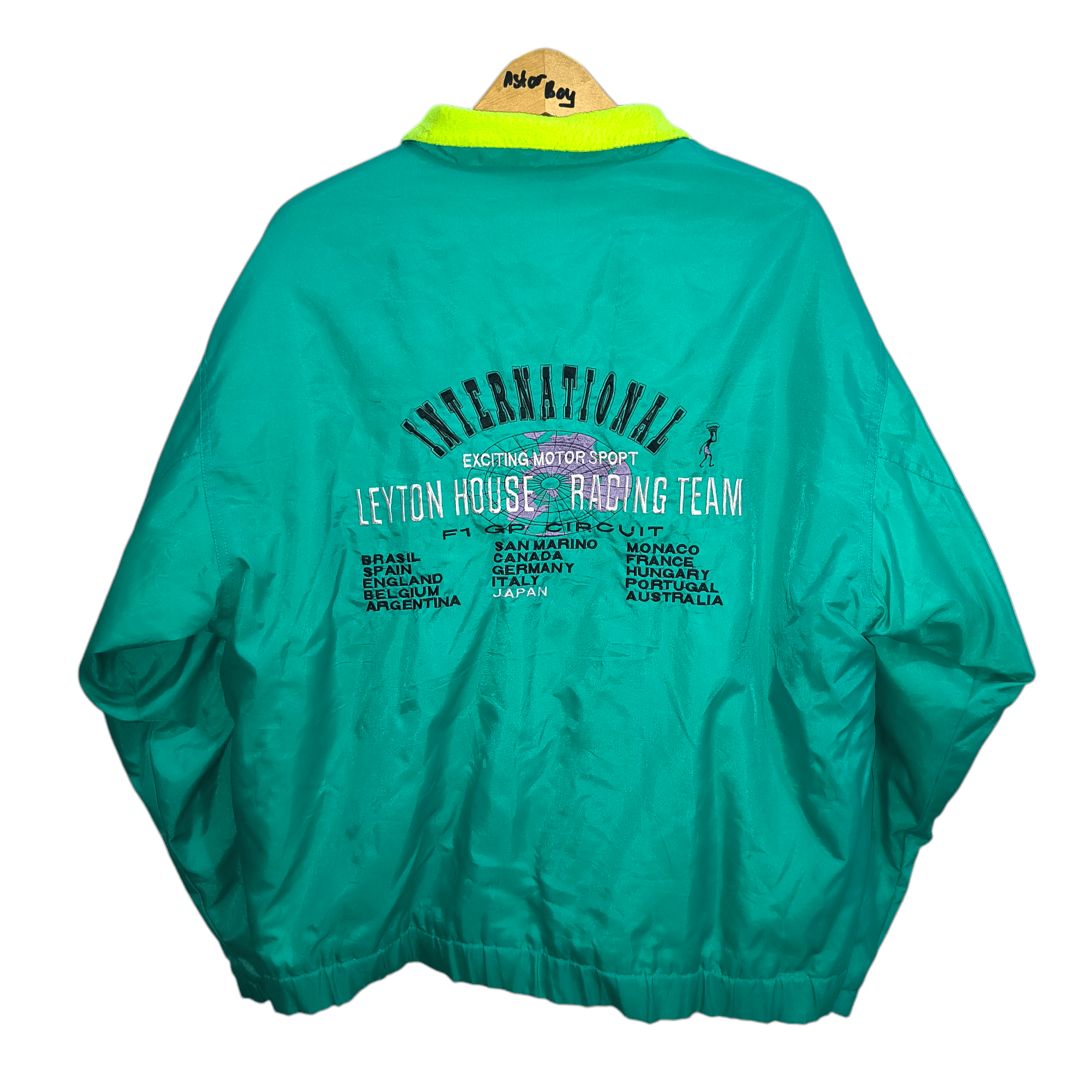 Vintage Vintage Leyton House Racing Jacket Size US XL / EU 56 / 4 - 1 Thumbnail