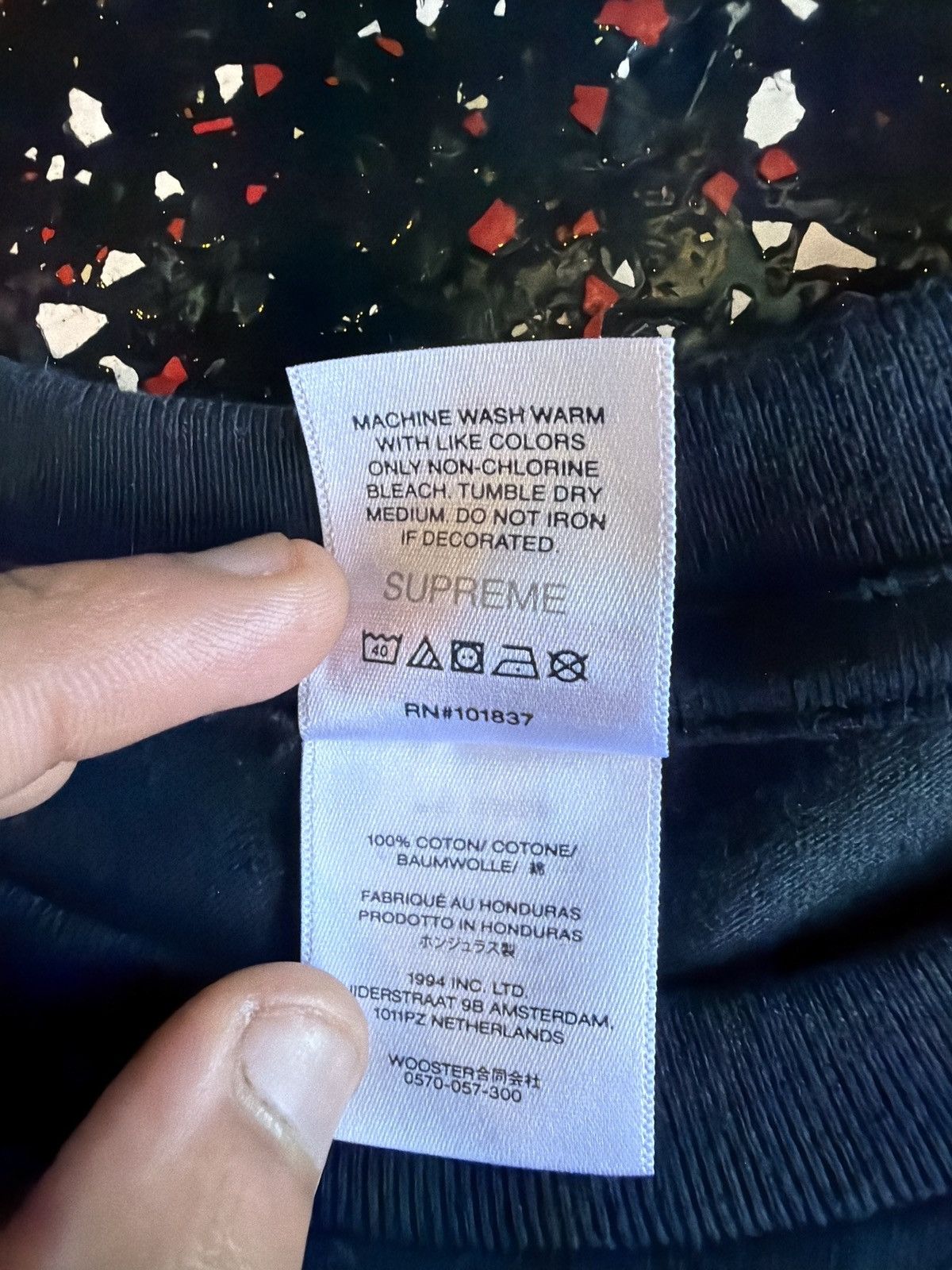 Supreme Supreme Hardcore Tee Size US M / EU 48-50 / 2 - 4 Thumbnail