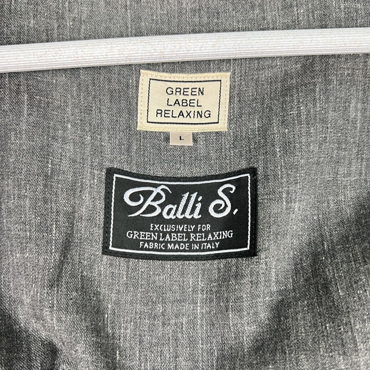 United Arrows 🔥 BALLI S GREEN LABEL RELAXING WOOL CPO JACKET Size US L / EU 52-54 / 3 - 15 Thumbnail