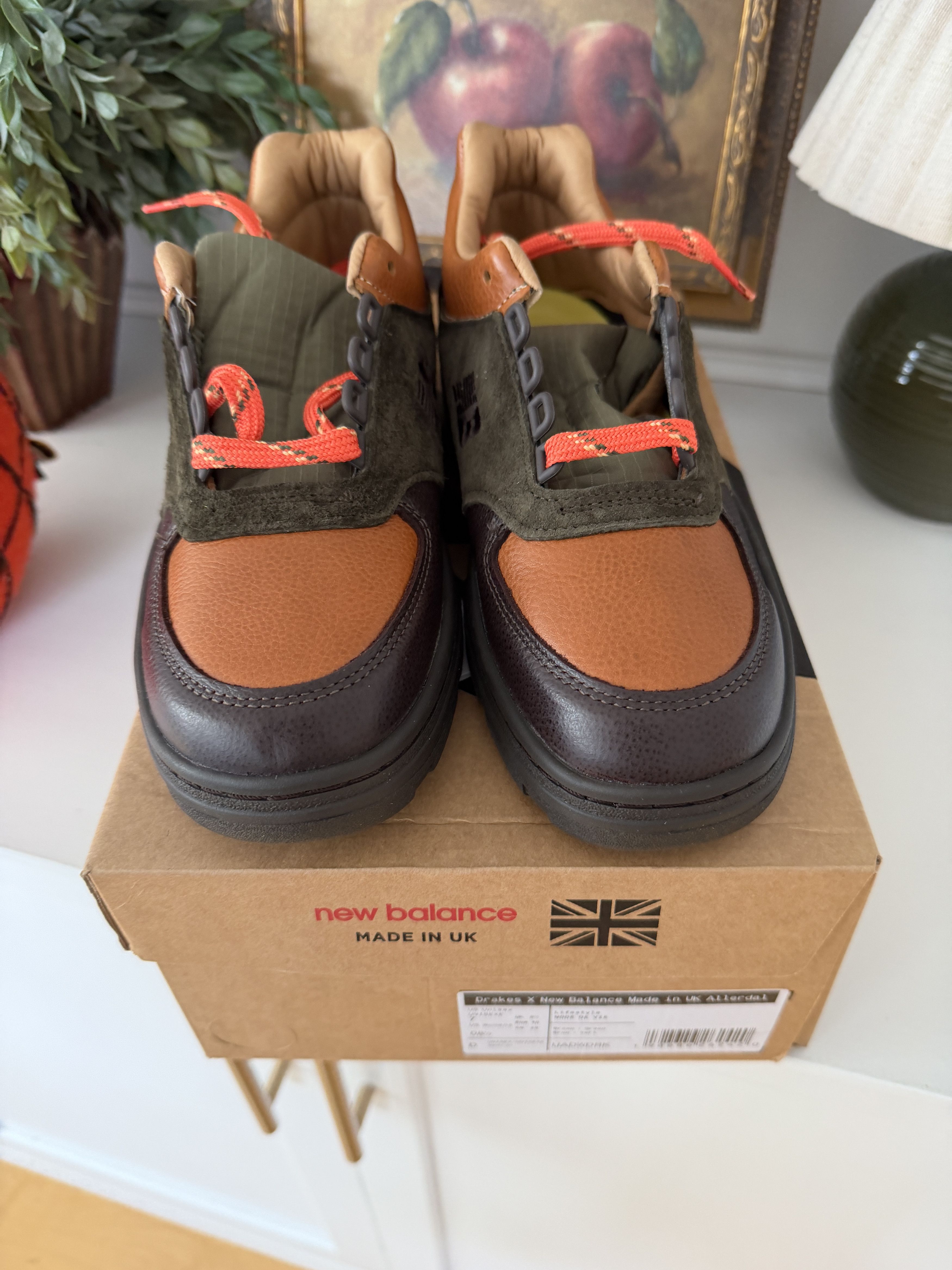 Drake's Allerdale Made in UK Shoes New Balance Size US 7 / EU 40 - 2 Thumbnail