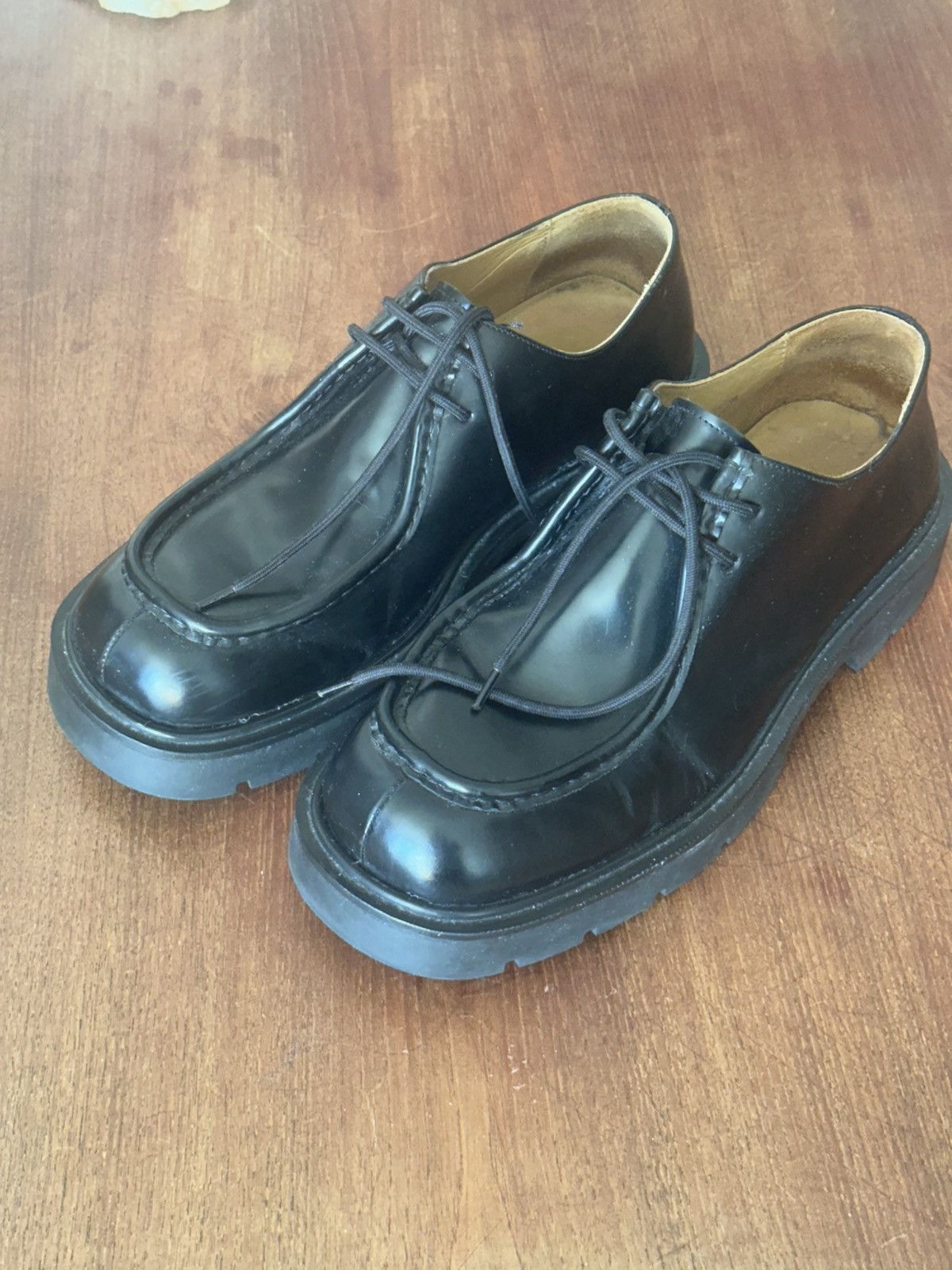 Sandro Sandro patent leather derby shoes, EU 45 Size US 12 / EU 45 - 2 Thumbnail