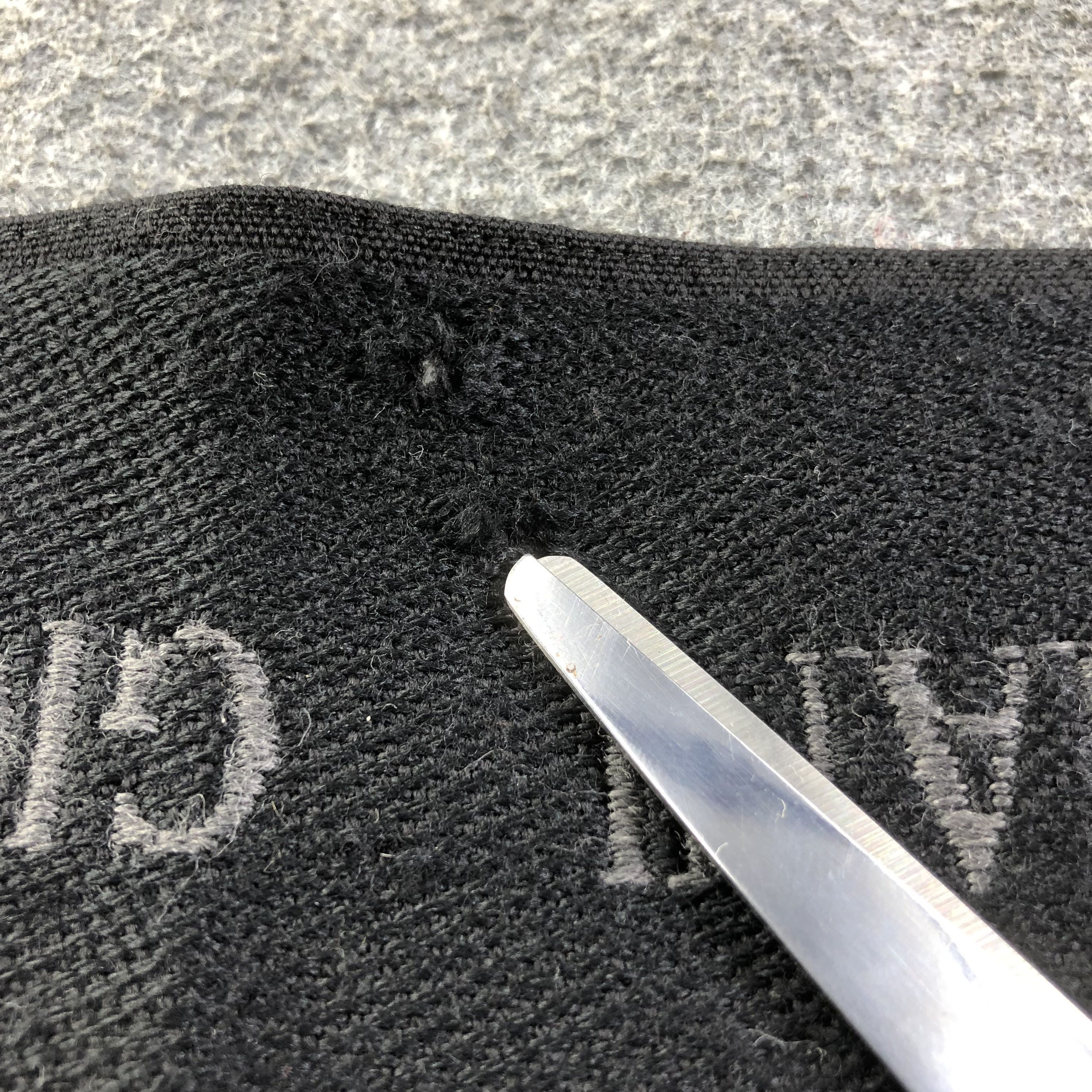 Giorgio Armani Giorgio Armani Black Wool Scarf Muffler V1190 Size ONE SIZE - 7 Thumbnail