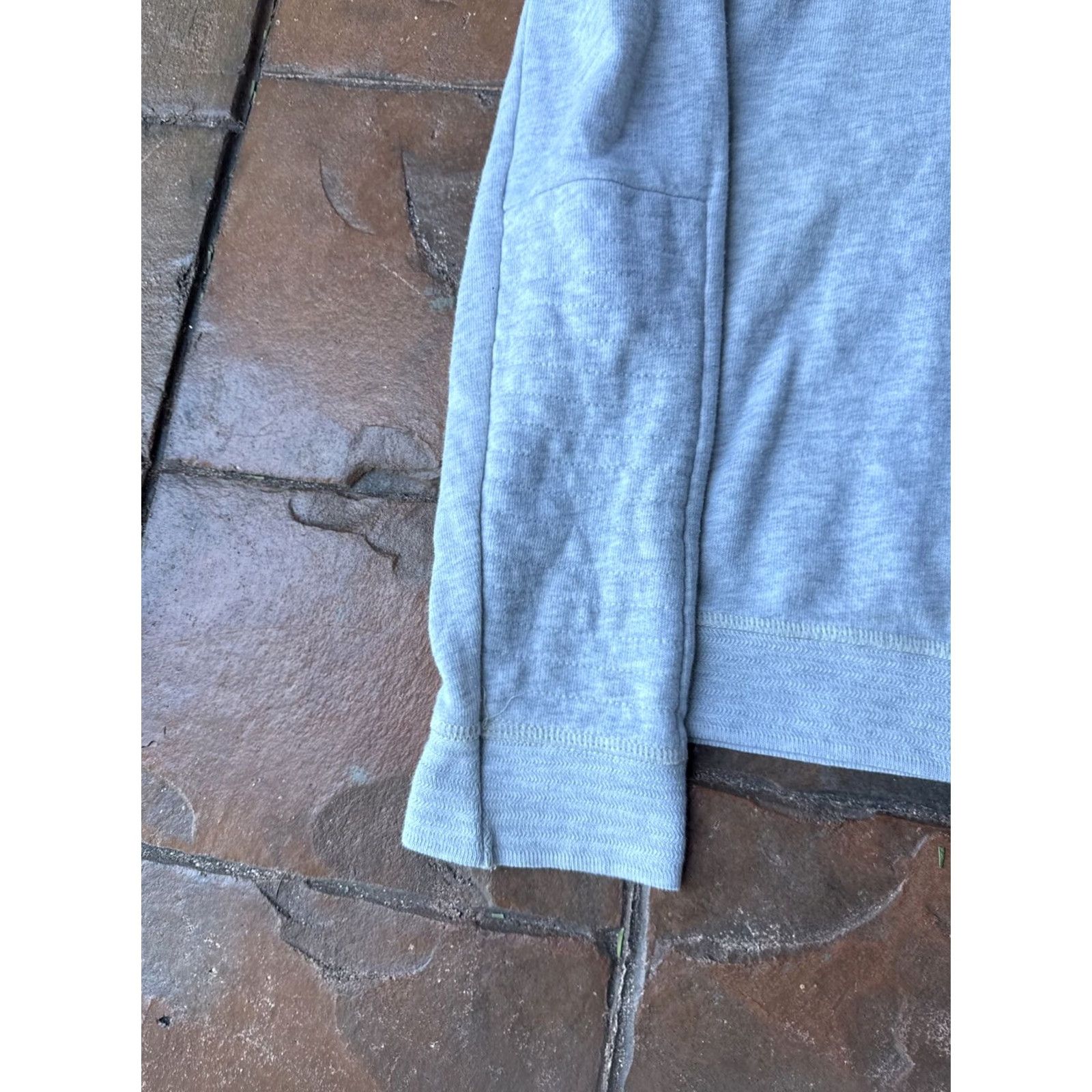 Maison Scotch Maison Scotch Hooded Sweatshirt Women's S Gray Pullover Casual Travel Knit Logo Embroidered Size S / US 4 / IT 40 - 4 Thumbnail