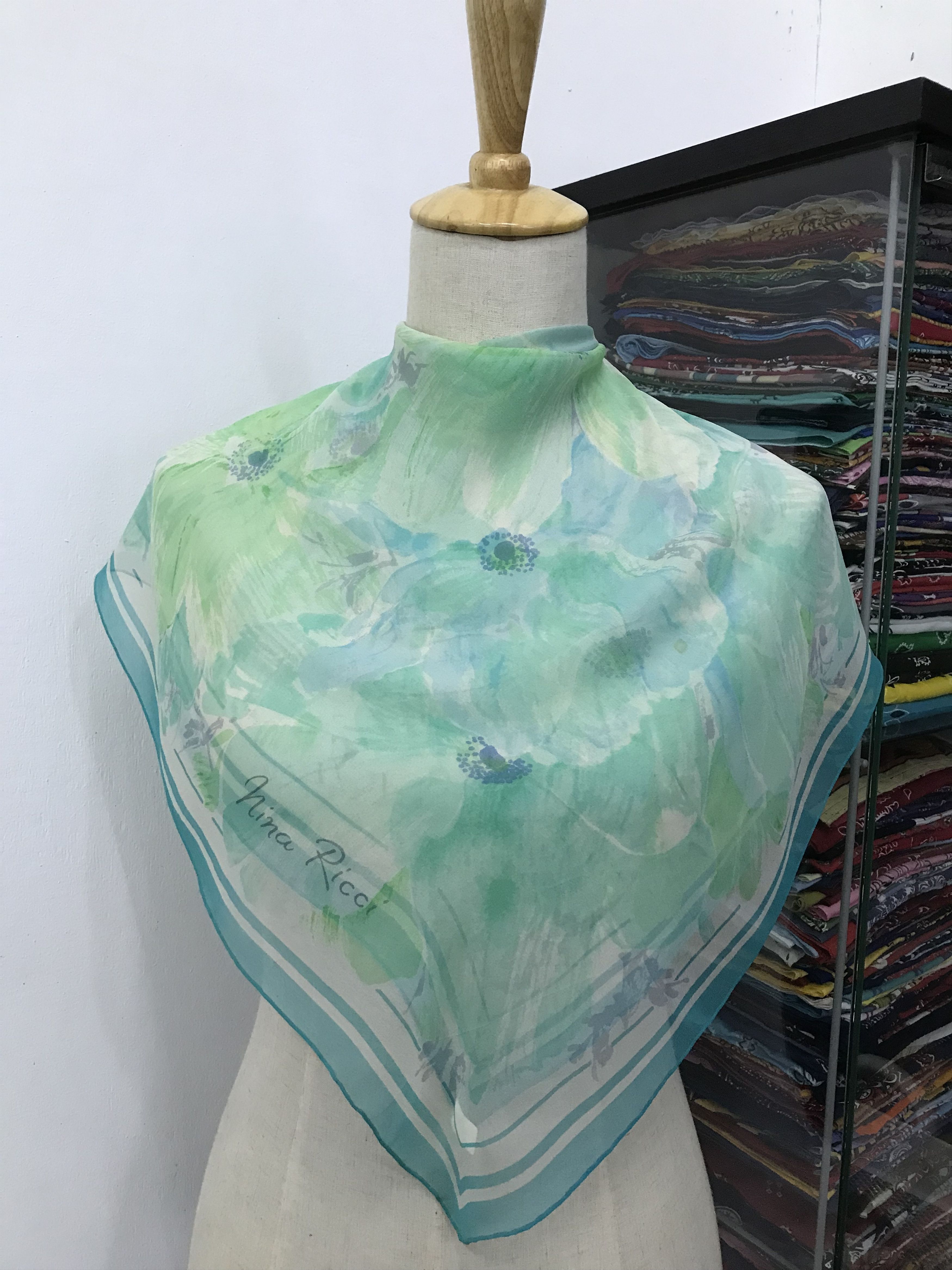 Nina Ricci vintage Nina Ricci Silk scarf Size ONE SIZE - 1 Thumbnail