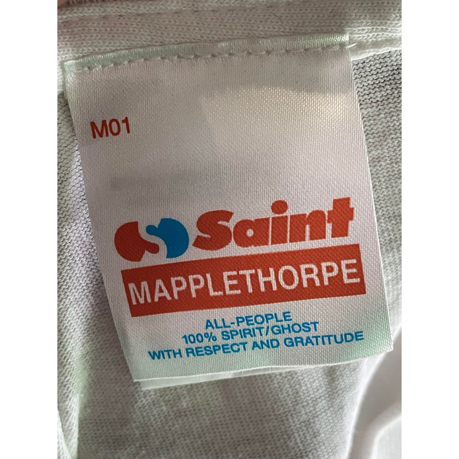 Saint Michael Saint Michael 'Calla Lily' White Tee Size US S / EU 44-46 / 1 - 3 Thumbnail