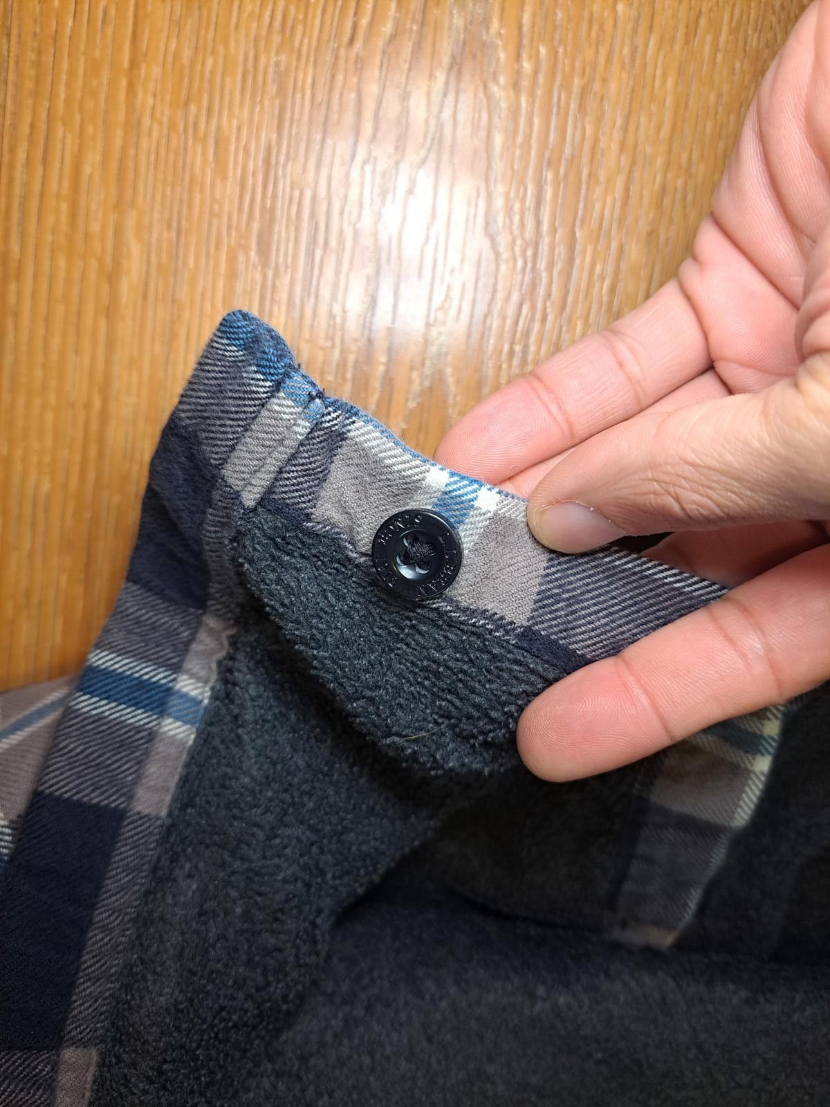 L.L. Bean LL Bean Jacket Mens Medium Gray Blue Plaid Cotton Flannel Size US M / EU 48-50 / 2 - 4 Thumbnail