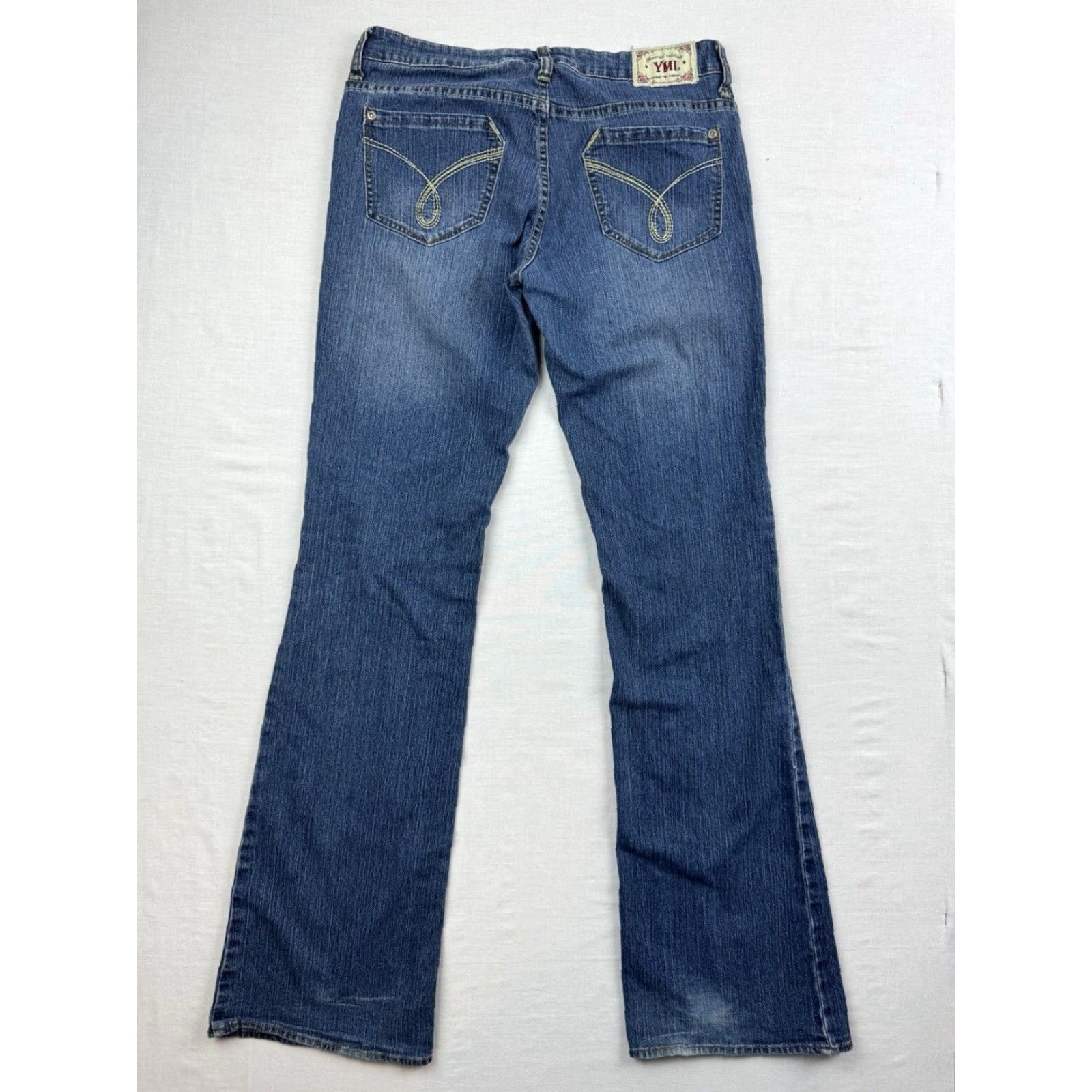 Vintage VINTAGE YMI Jeans Women 11 Blue Low Rise Bootcut Hipster Y2K Grunge Classic Regular Jeans Womens size 11 blue bootcut Y2K hipster vintage YMI jeans Size 32" / US 10 / IT 46 - 3 Thumbnail