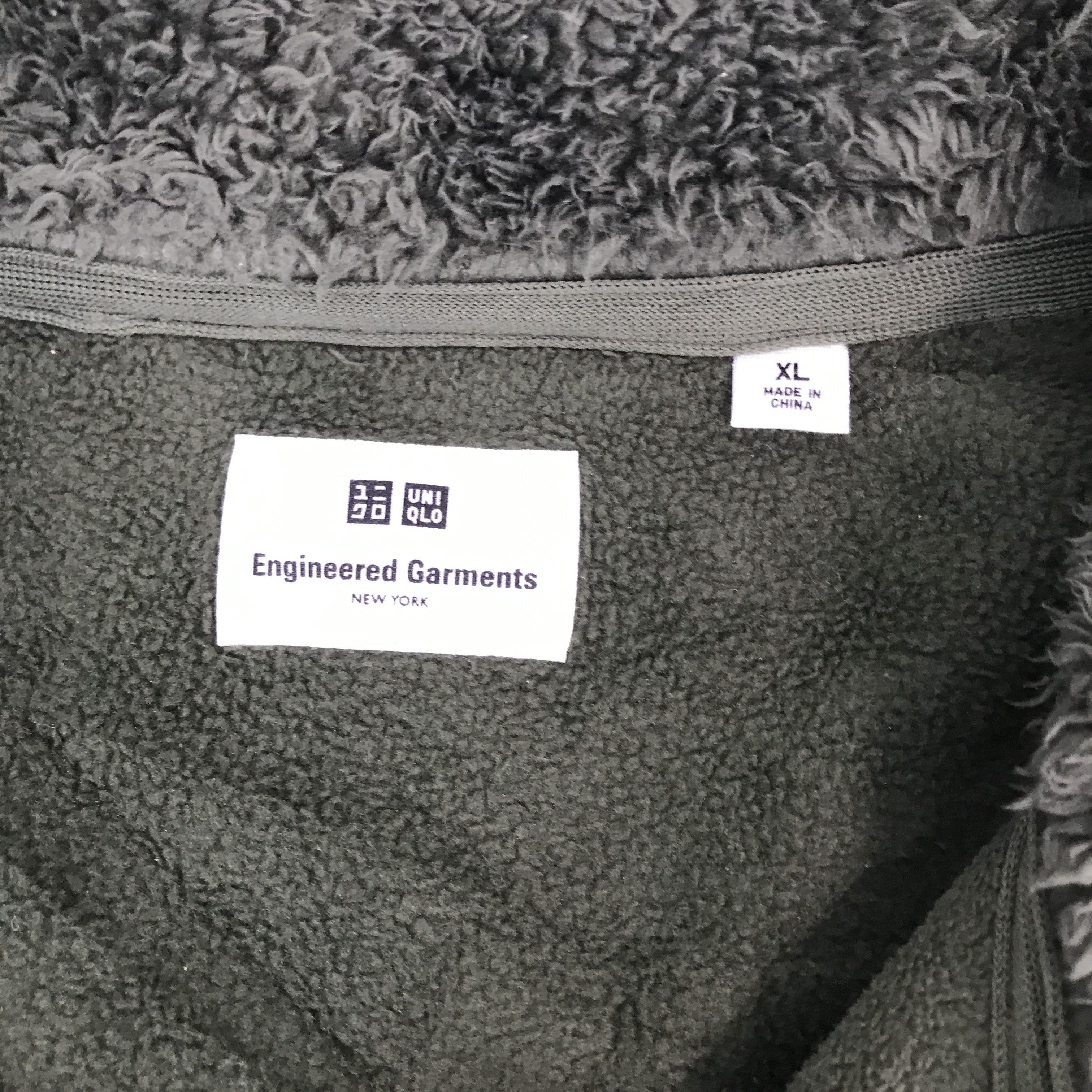 Engineered Garments × Japanese Brand × Uniqlo Vintage EngieereGarments x Uniqlo Sherpa fleece Jacket Size US XL / EU 56 / 4 - 10 Thumbnail