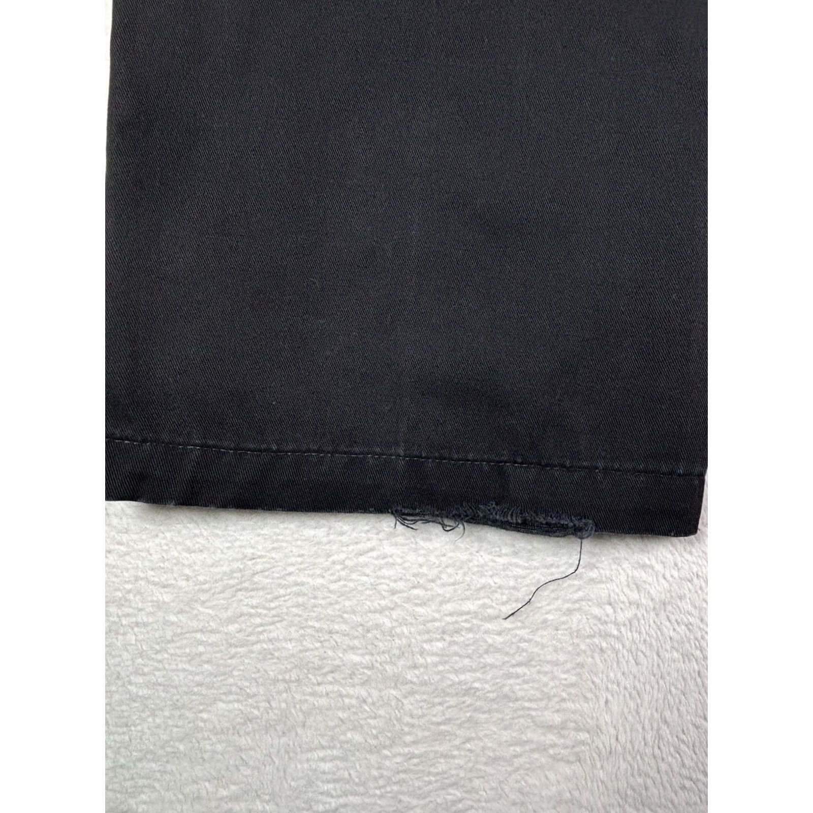 Wrangler Wrangler George Strait Cowboy Cut Collection Black Pants 35x32 Mens Regular Jeans Cotton Denim Flat Front Zip Pocket Size US 35 - 7 Thumbnail