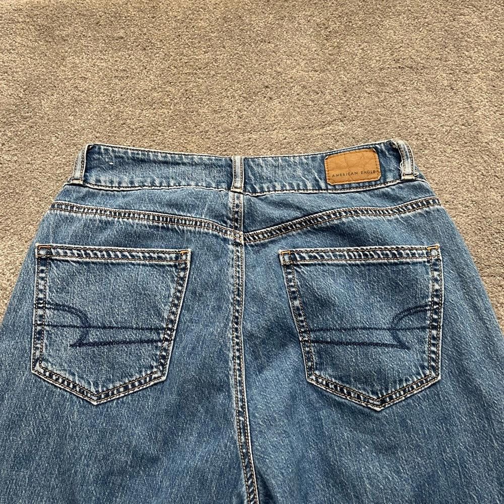 Designer American Eagle relaxed mom jean 2 short Size 26" / US 2 / IT 38 - 10 Thumbnail