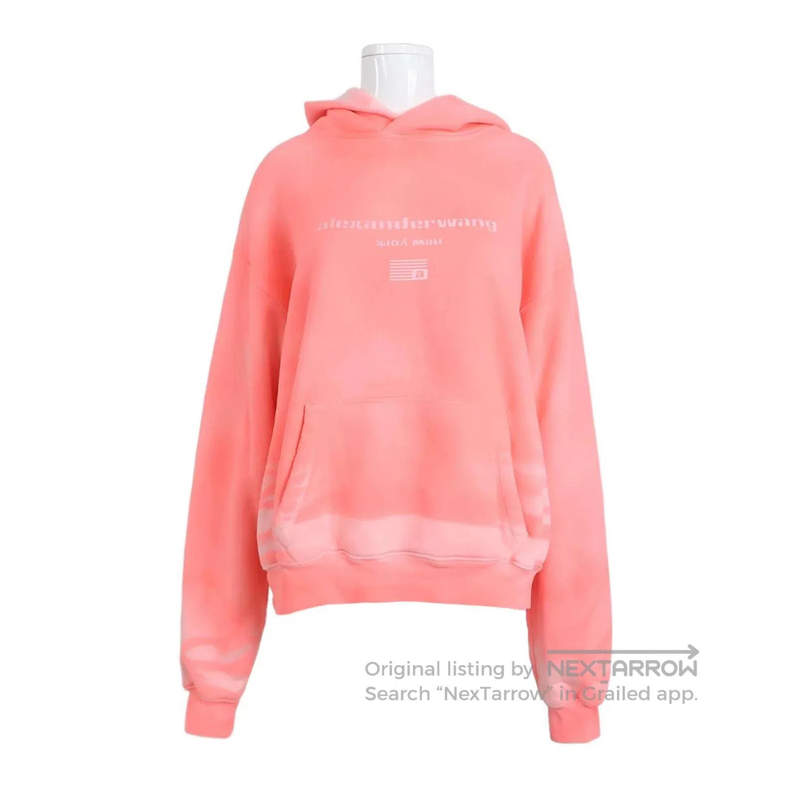 Alexander Wang Cotton Logo Hoodie S.