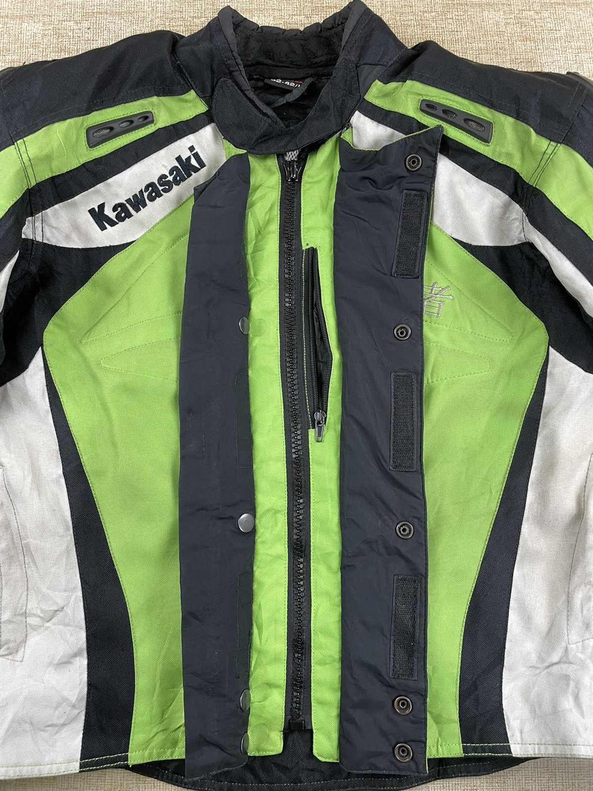 ICON Motorsports Vintage Kawasaki Ninja Motor Racing Bikers Jacket Size US M / EU 48-50 / 2 - 5 Thumbnail