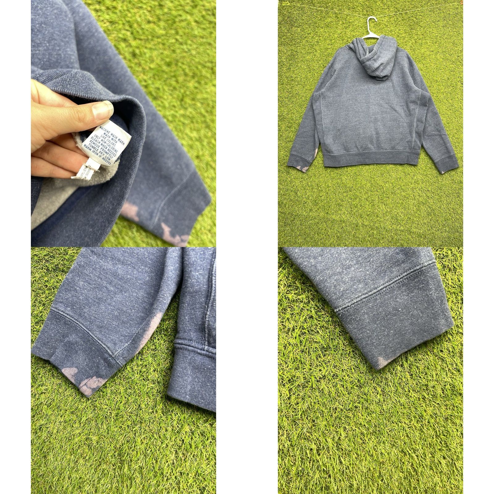 Polo Ralph Lauren VINTAGE Polo Ralph Lauren Rugby Hoodie Mens 2XL Blue Heavyweight Fleece Zip Up Sport Y2K Size US XXL / EU 58 / 5 - 9 Thumbnail