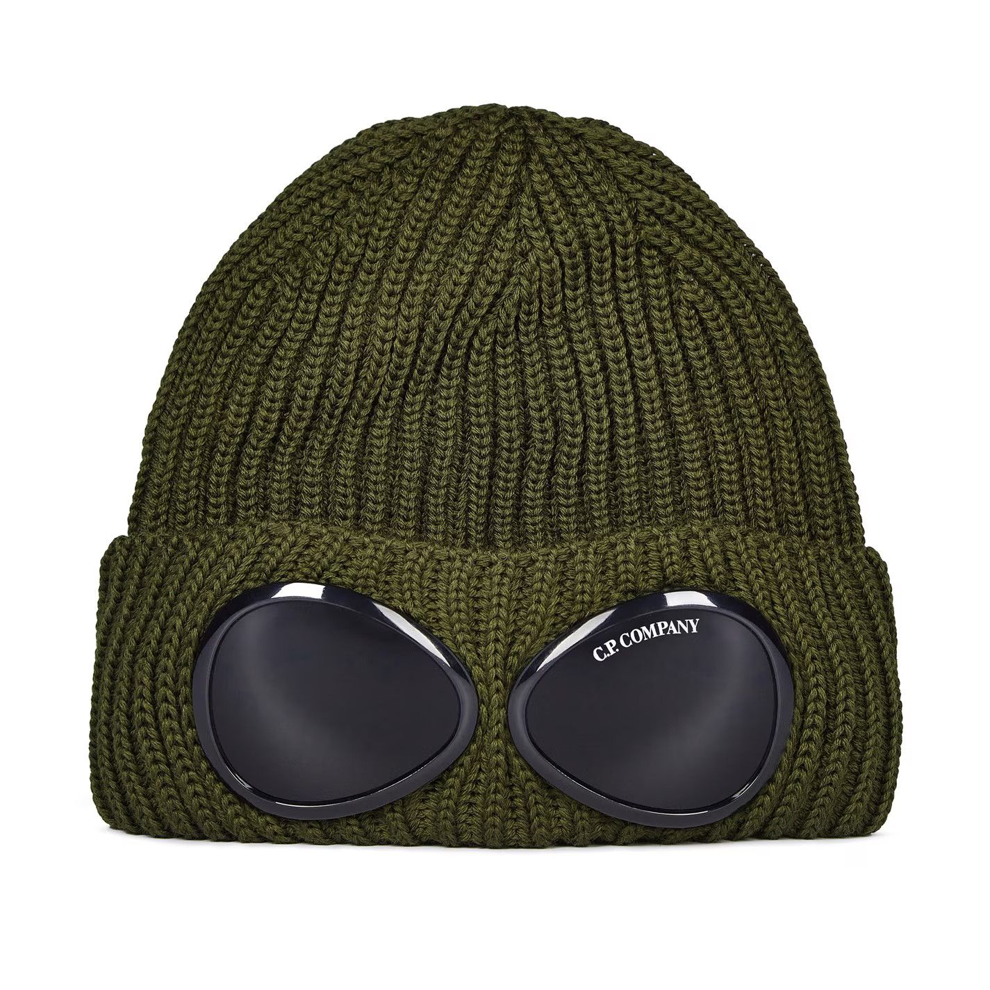 C.P. Company o1g2r1mq0426 Size: OS / Goggle Beanie Hat / Cap in Ivy Green Size ONE SIZE - 1 Thumbnail