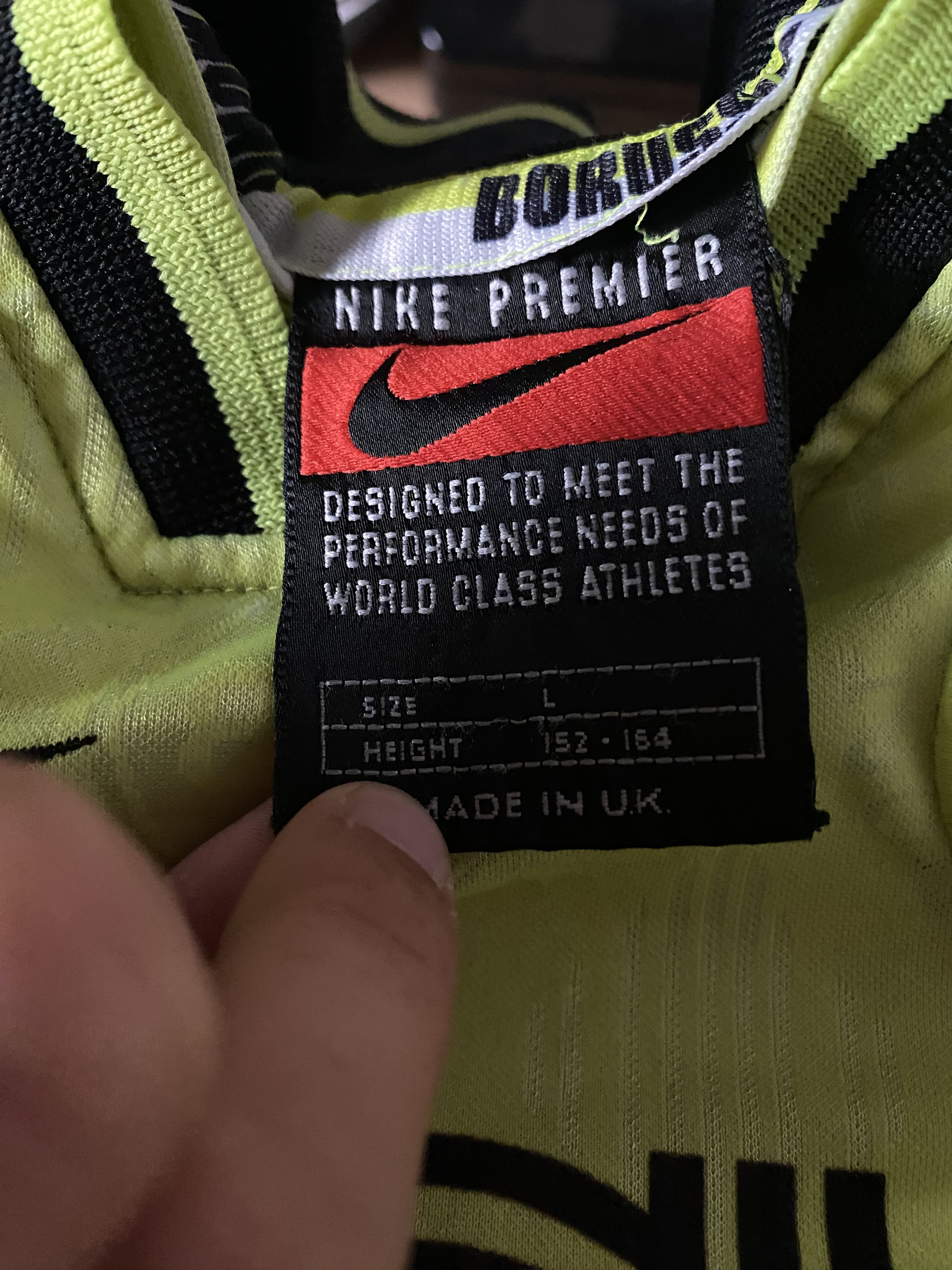 Nike Vintage BORUSSIA DORTMUND - 1996 - 1997 - Nike - S - UNIQUE Size US S / EU 44-46 / 1 - 4 Thumbnail