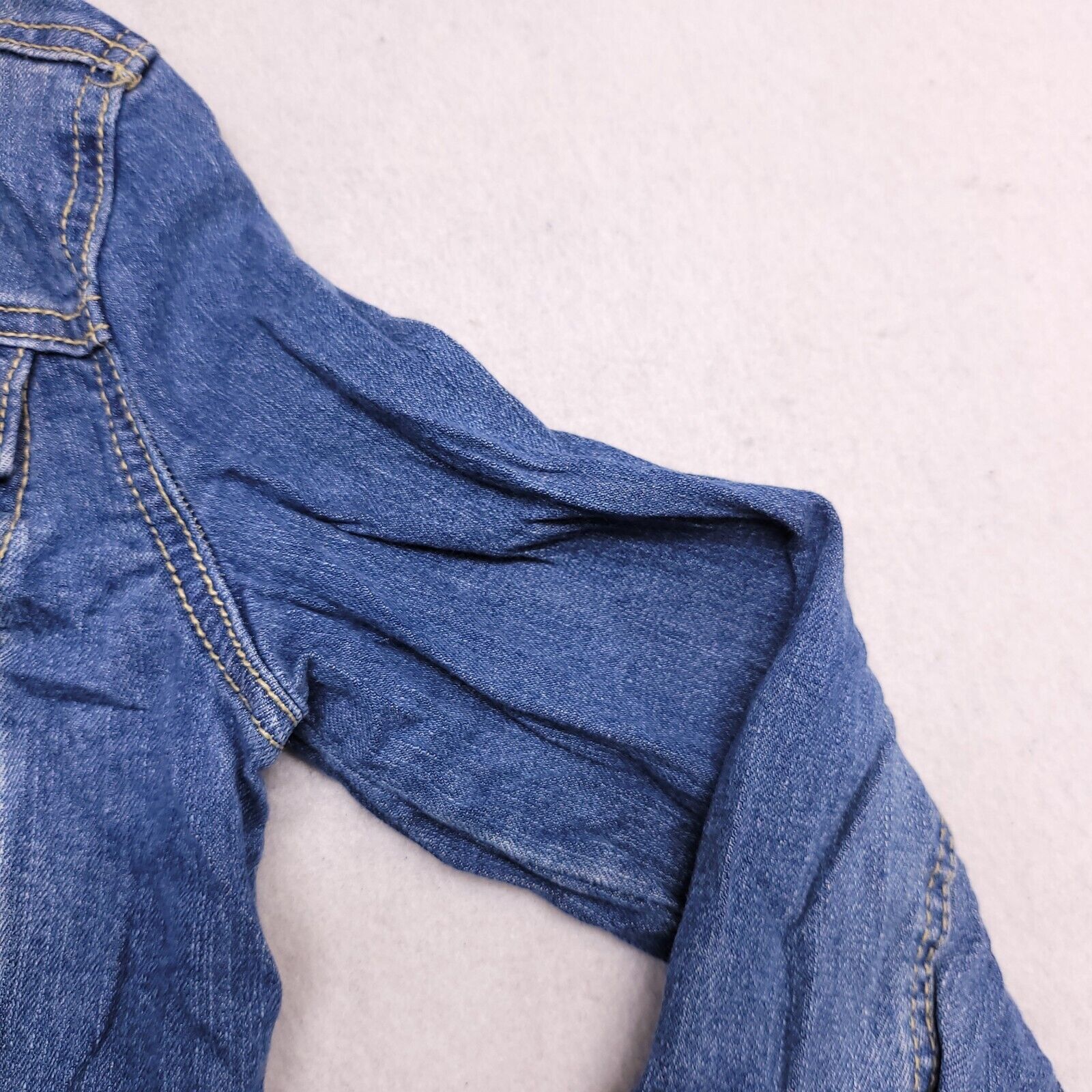 Mossimo Mossimo Casual Button Denim Jean Jacket Womens Size XS Blue Size XS / US 0-2 / IT 36-38 - 5 Thumbnail