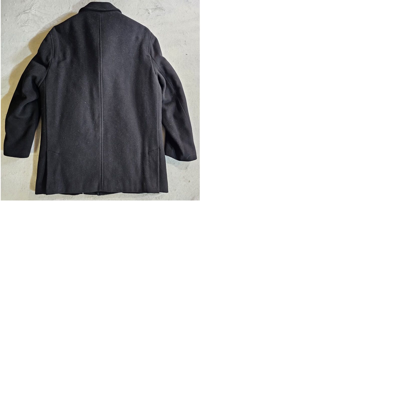 Ralph Lauren VINTAGE Lauren Ralph Lauren Signature Cashmere Blend Single Breasted Overcoat Mens Sz 40S Black” Size US XXS / EU 40 - 9 Thumbnail