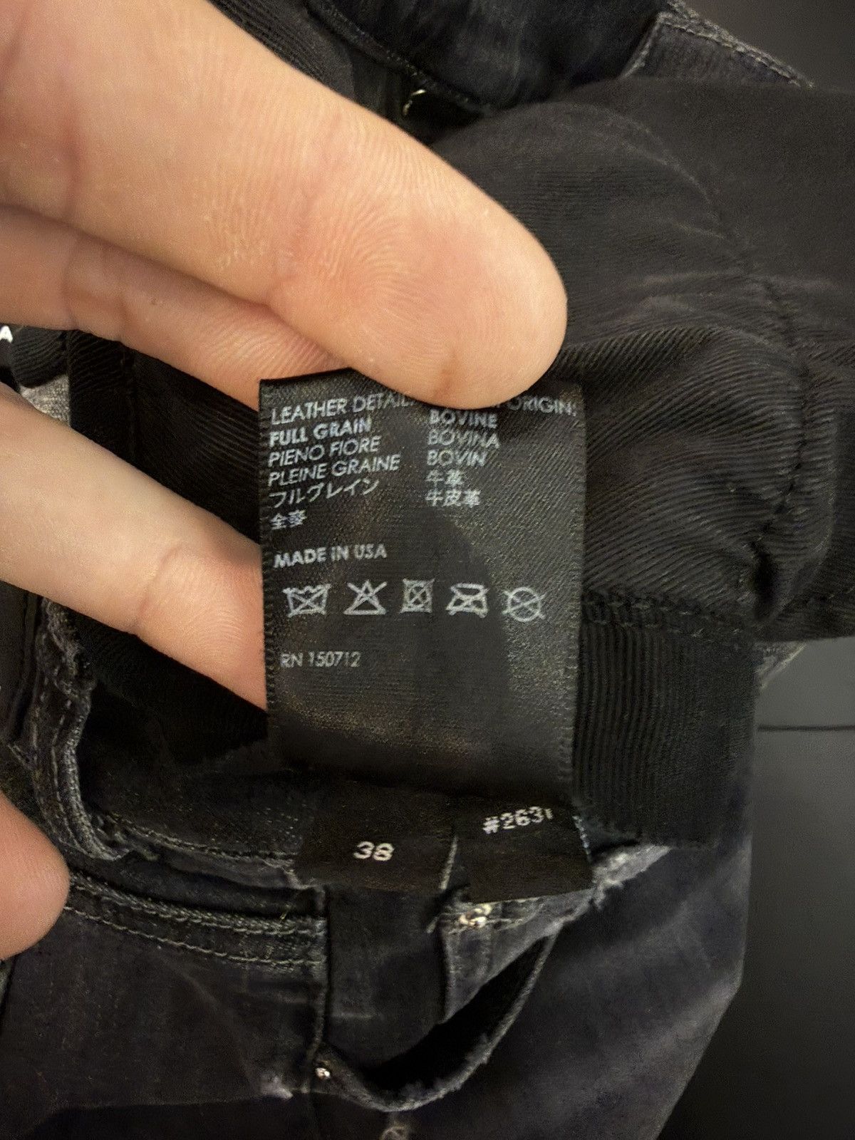 Amiri Size 38 - Amiri MX1 Black Denim $1090 Retail Size US 38 / EU 54 - 8 Thumbnail