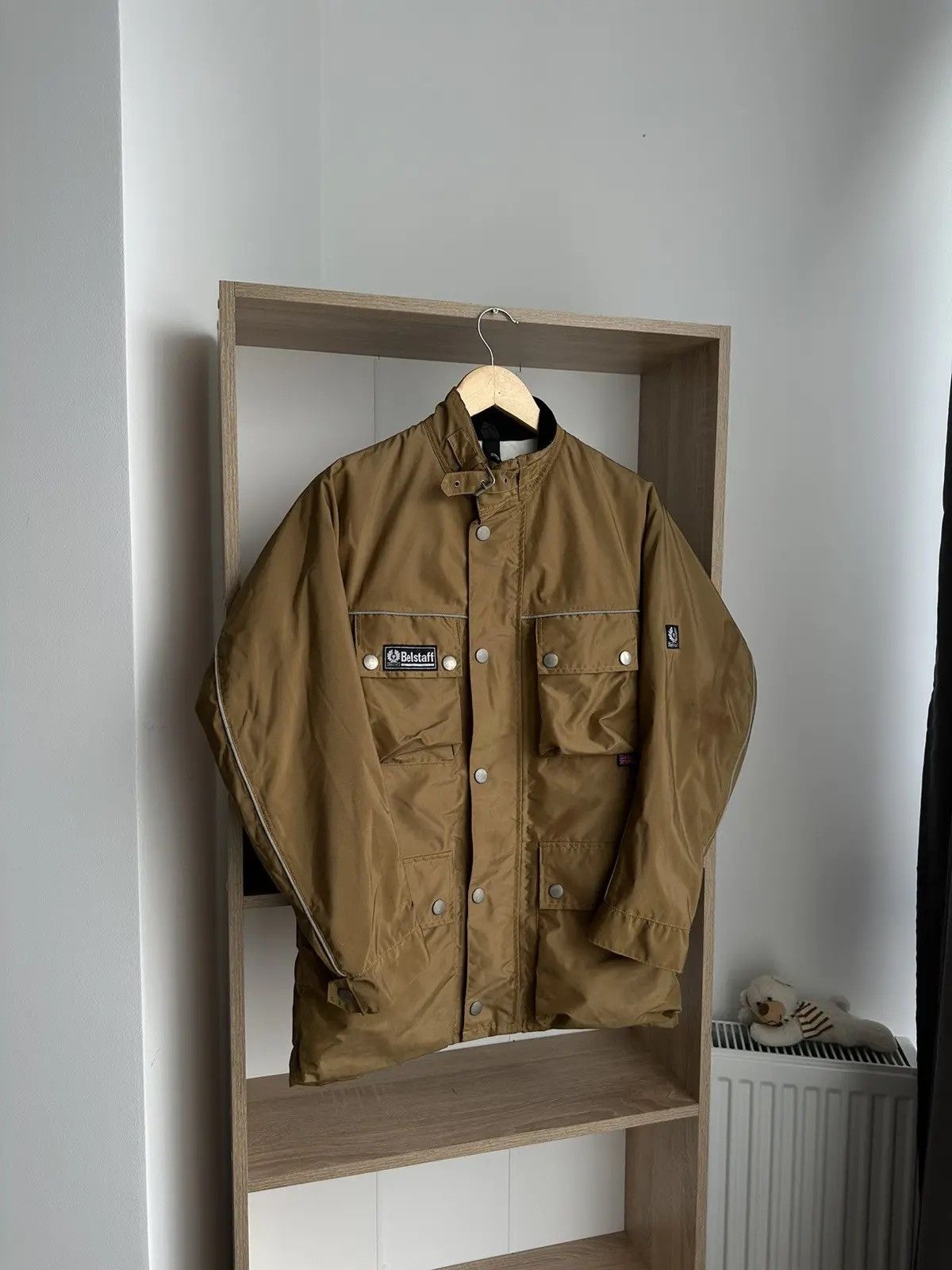 Belstaff × Vintage Vintage Belstaff Nylon Brown Motorcycle Nylon Jacket Size US M / EU 48-50 / 2 - 4 Thumbnail