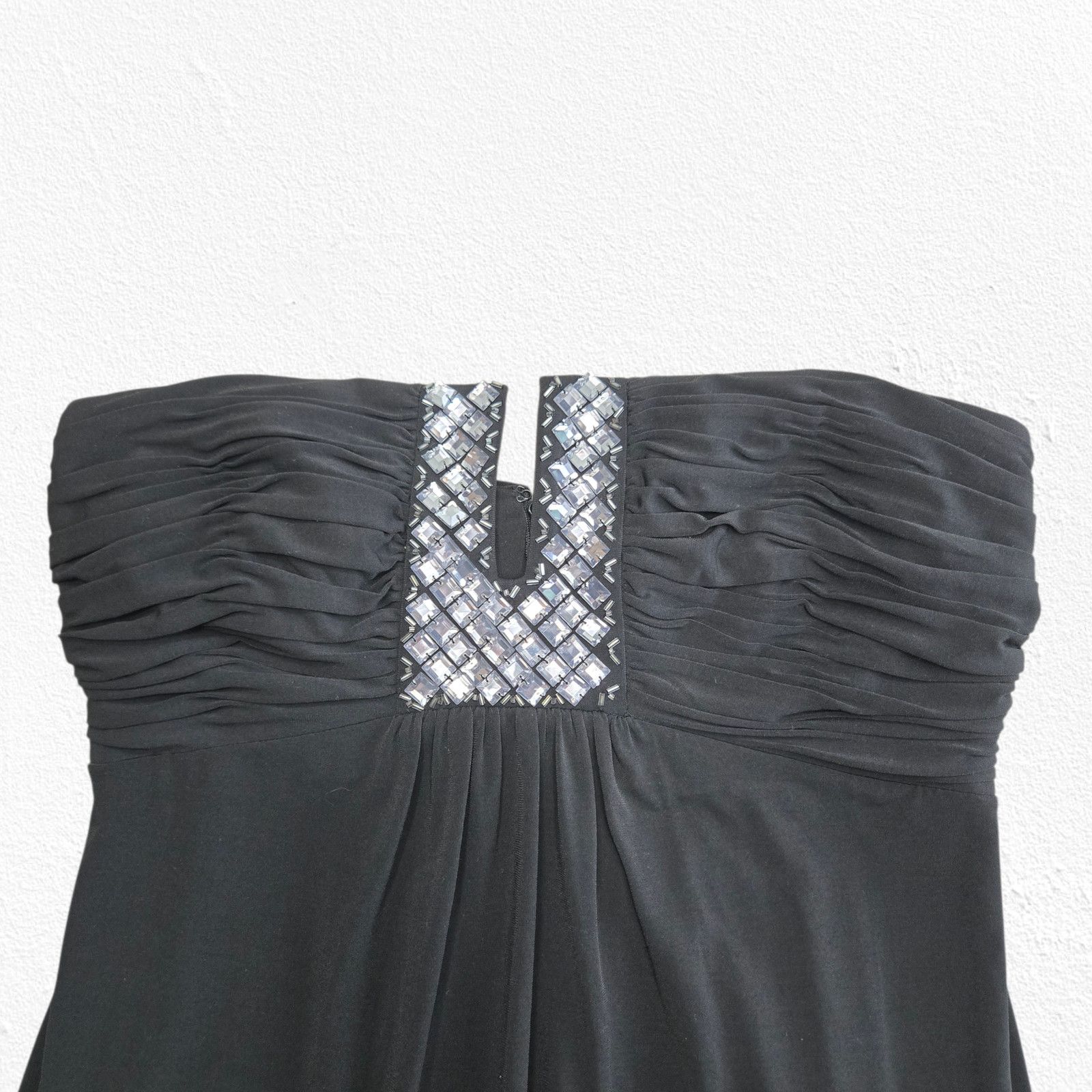Calvin Klein Y2K Calvin Klein Black Strapless Mini Dress Size 6 Size M / US 6-8 / IT 42-44 - 3 Thumbnail
