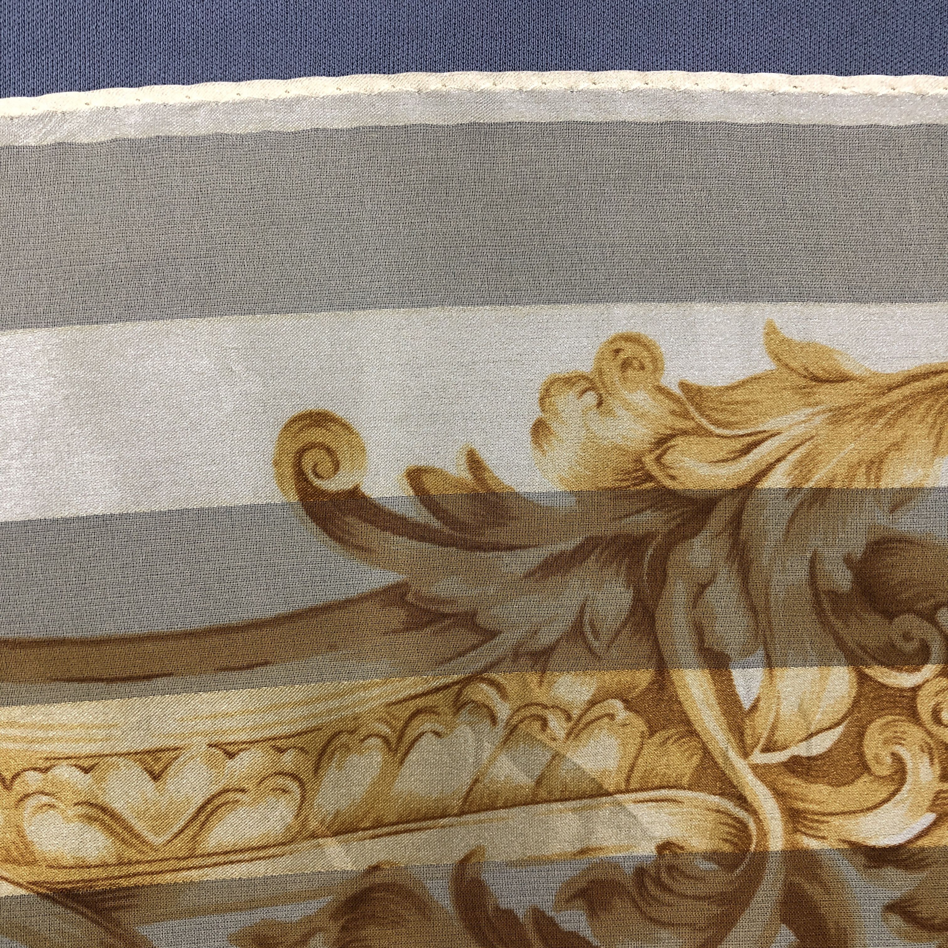Other × Vintage Vintage SILK Scarf Twill Stole Wraps Scarves Size ONE SIZE - 13 Thumbnail