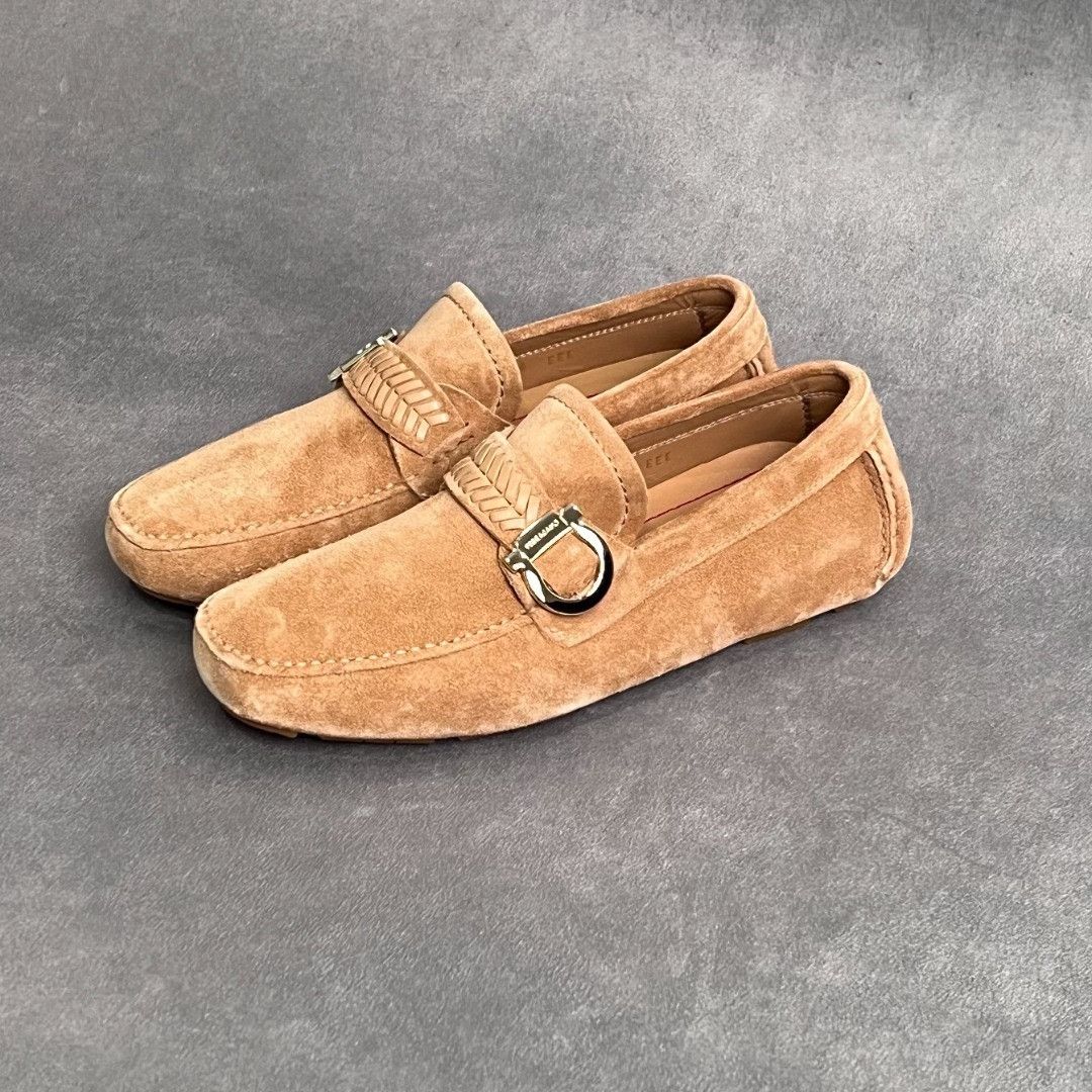 Salvatore Ferragamo Salvatore Ferragamo Leather Brown Lowtop Sneakers 6 Men Size US 6 / EU 39 - 1 Thumbnail