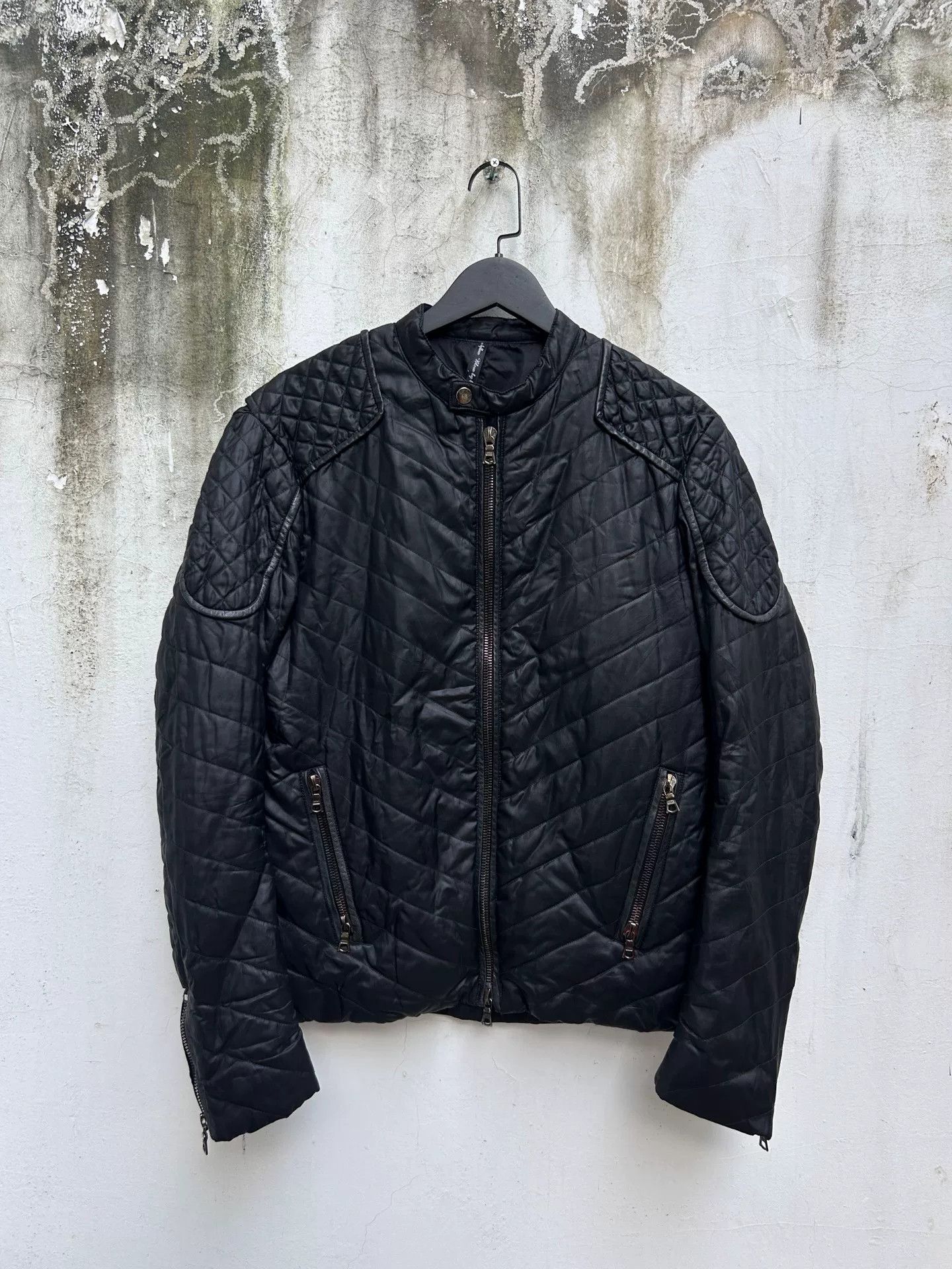 Vintage Vintage 80s Racking Quilted Down Jacket Size US M / EU 48-50 / 2 - 1 Thumbnail