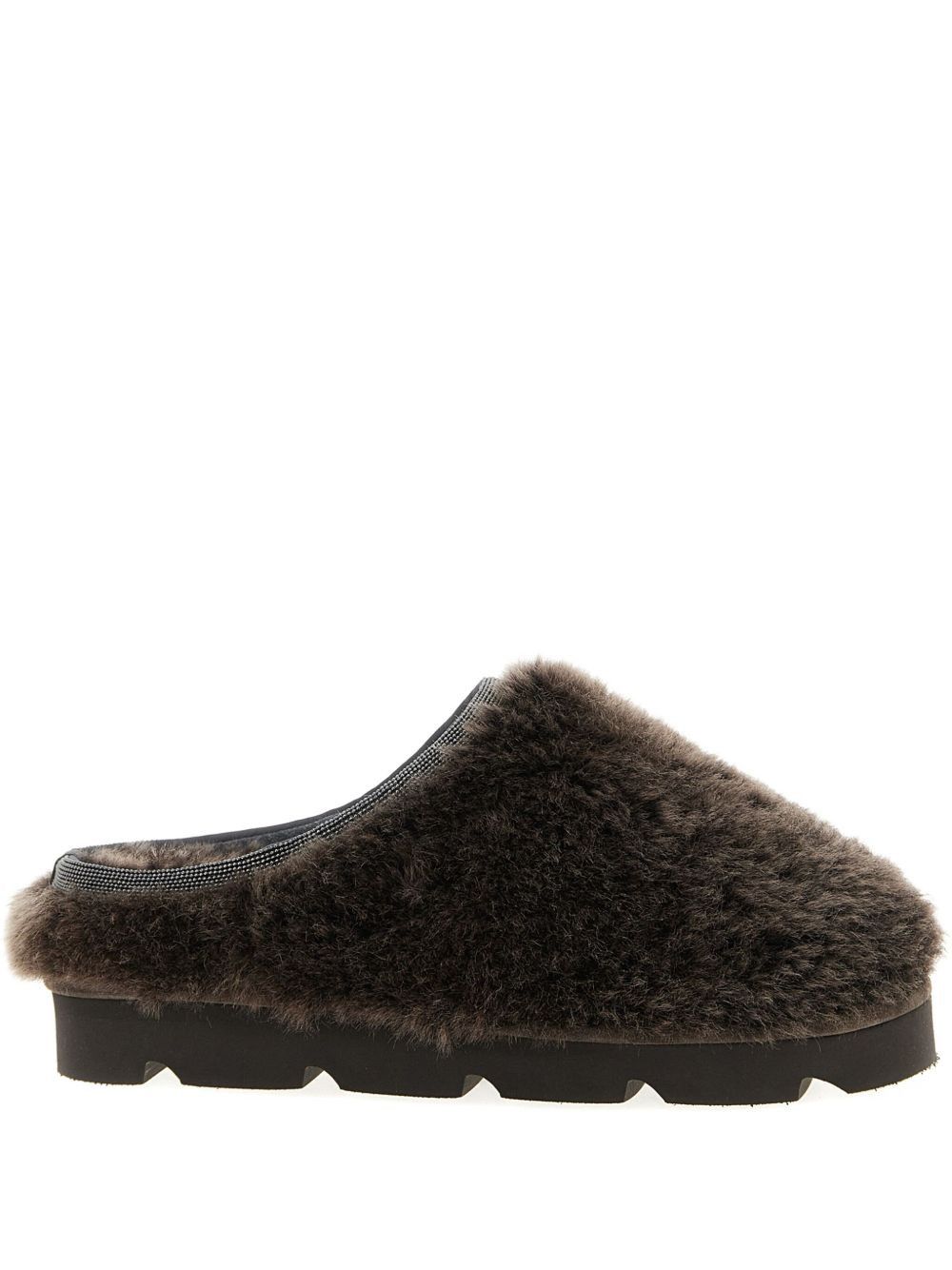 Brunello Cucinelli FUR SLIPPERS Size US 6 / IT 36 - 1 Thumbnail