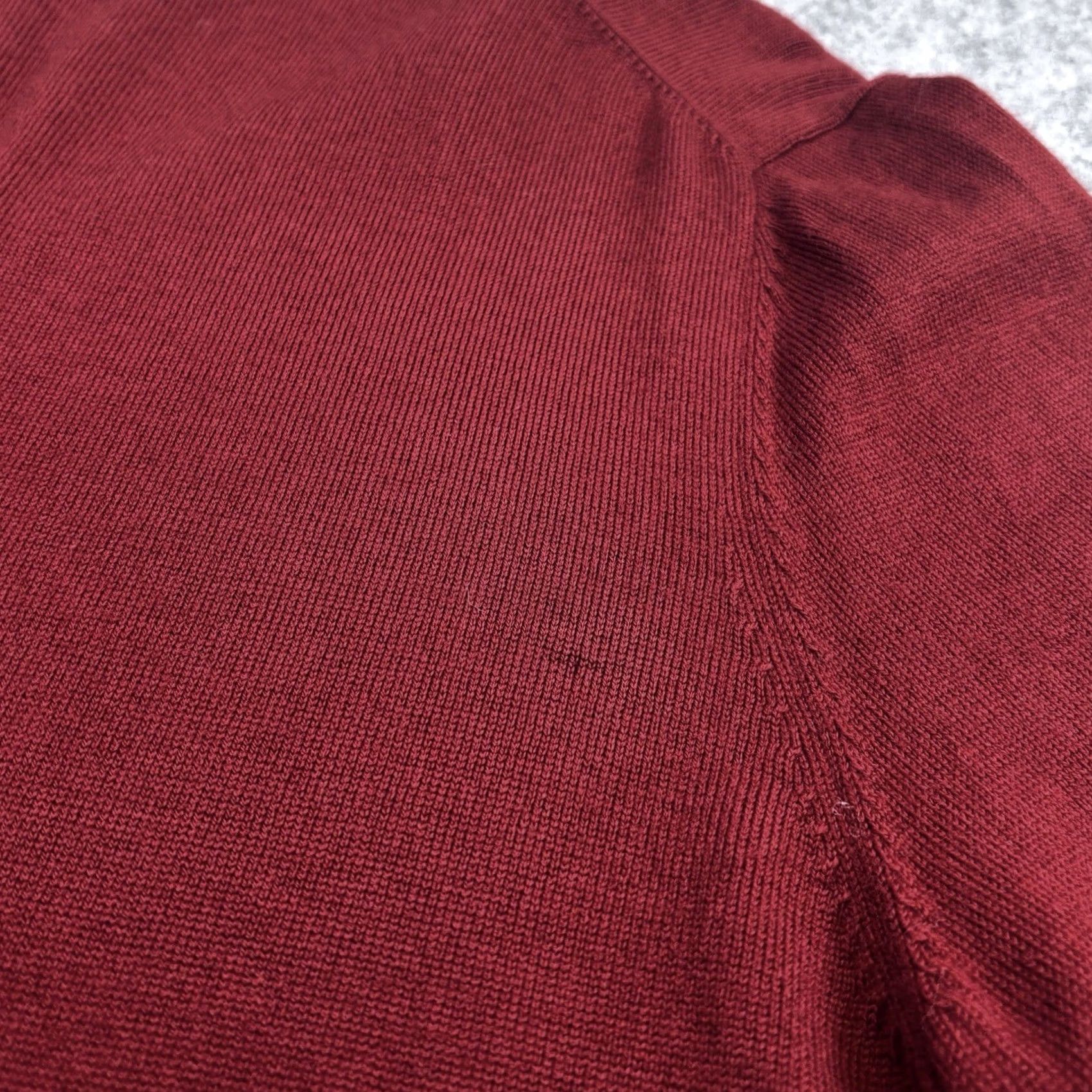 Brooks Brothers Brooks Brothers Jumper Medium Mens Red V-Neck Pullover Wool 346 Merino Used France? (Note: Country is China in specs) Size US M / EU 48-50 / 2 - 4 Thumbnail