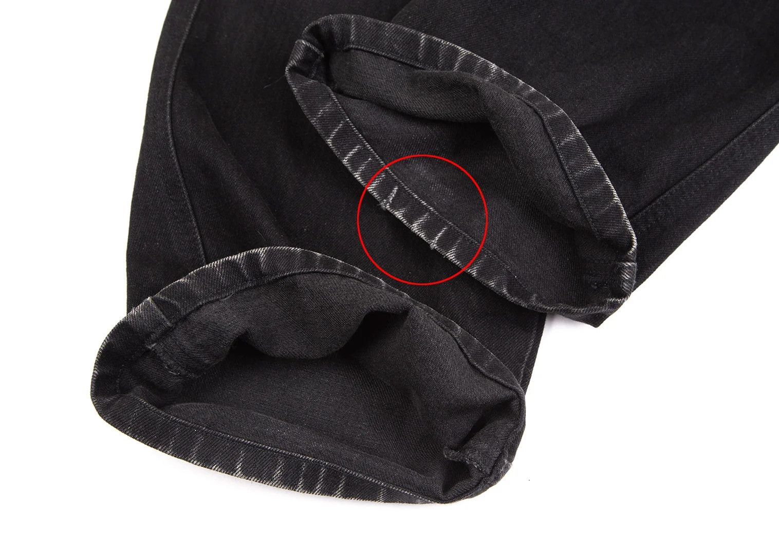 Jean Paul Gaultier Back Zip Pocket Design Denim Pants in Black Size 44 Size US 28 / EU 44 - 13 Thumbnail