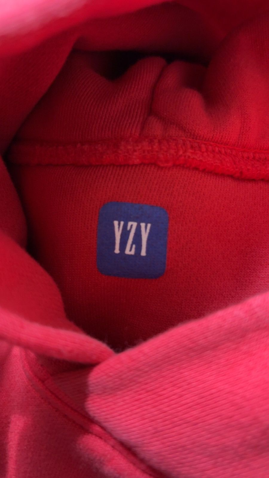 Kanye West × Yeezy Yeezy Gap Red Medium Perfect Hoodie Size US M / EU 48-50 / 2 - 2 Thumbnail