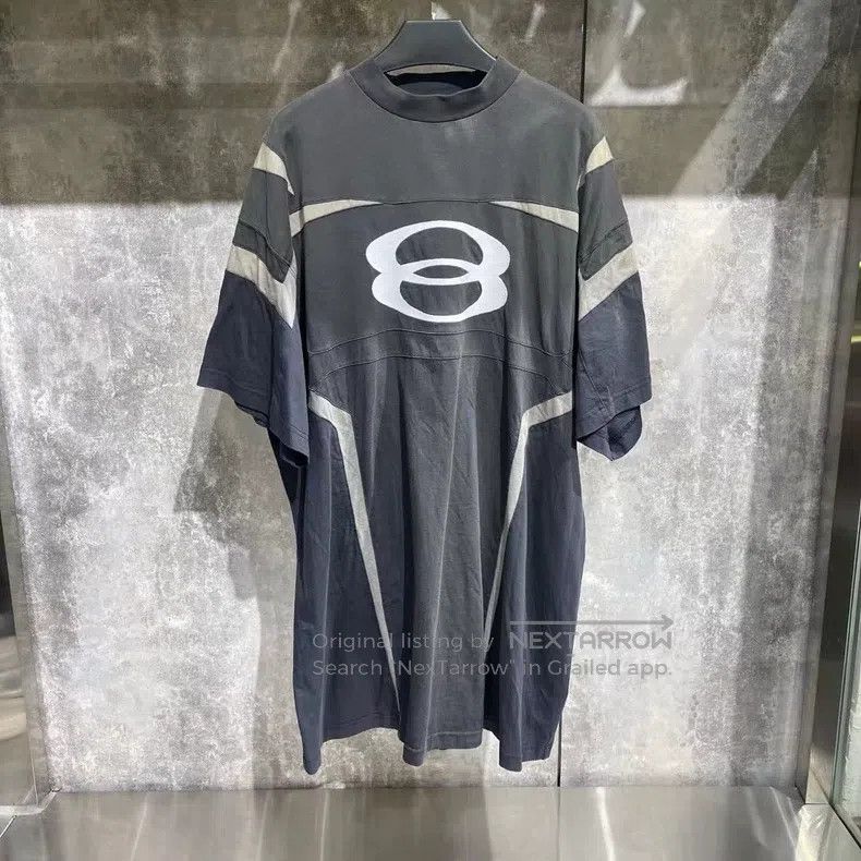 Balenciaga Balenciaga Double ring king logo short sleeve Size US M / EU 48-50 / 2 - 1 Thumbnail