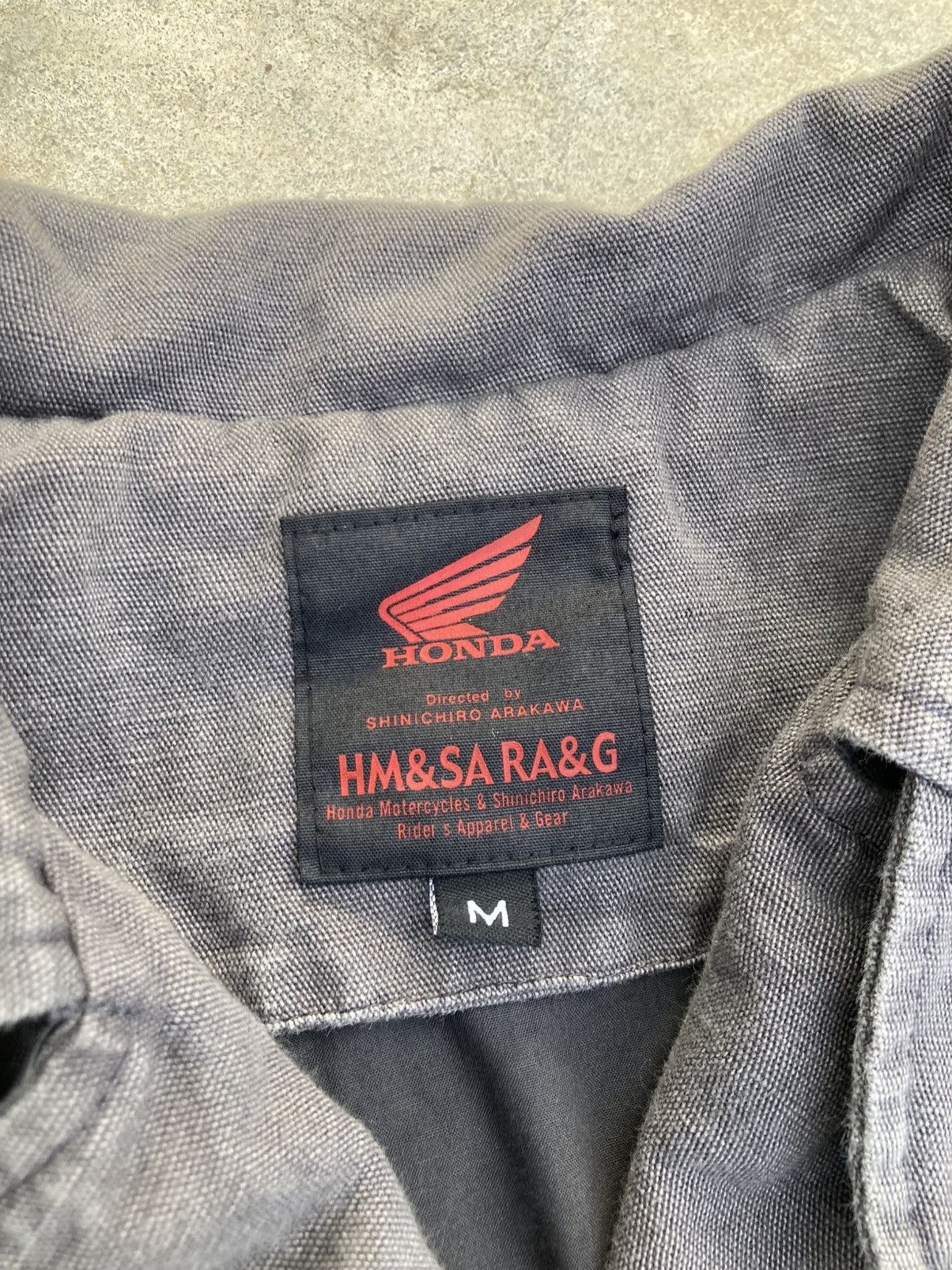 SHINICHIRO ARAKAWA Honda Shinichiro Arakawa Reflective Multi Pocket Moto Jakcet Size US M / EU 48-50 / 2 - 19 Thumbnail