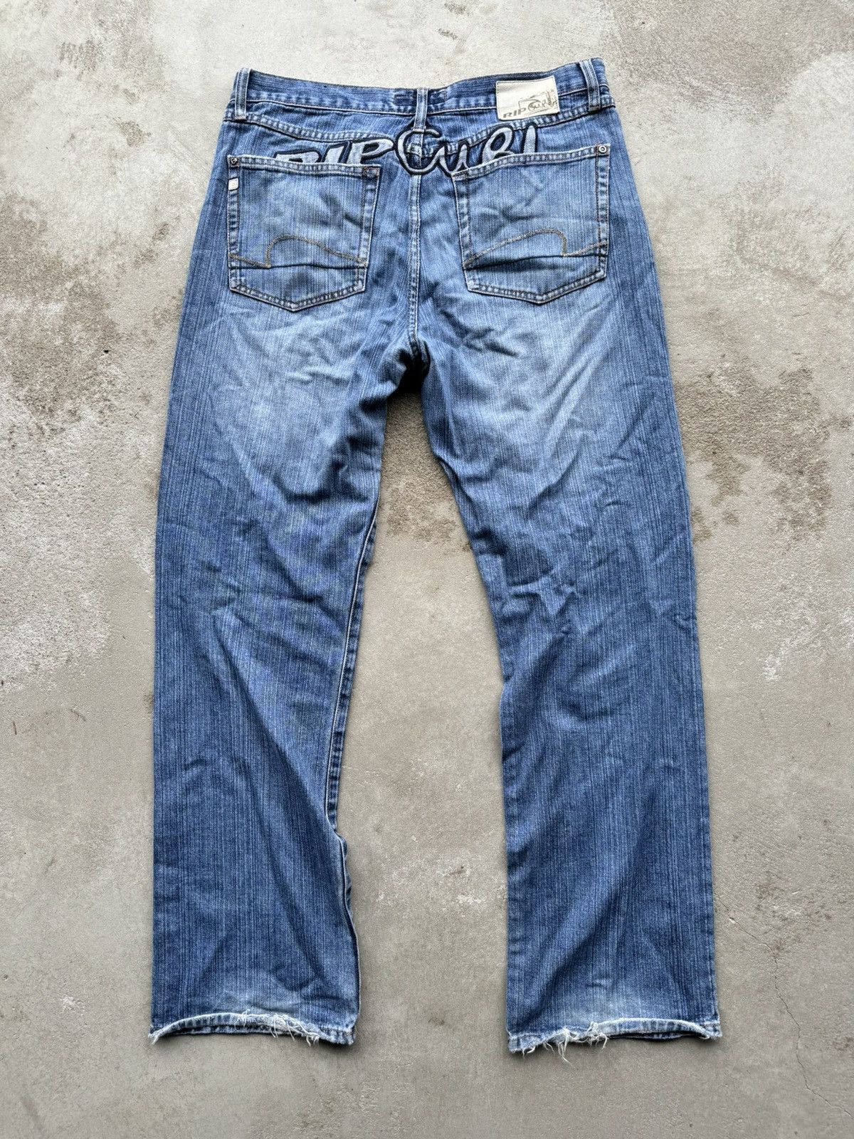 Rip Curl × Ripcurl × Vintage Vintage Surf Style Rip Curl Denim Logo ...