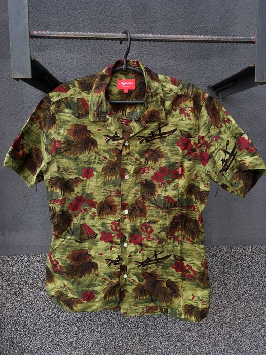 Supreme hawaiian cheap shirt