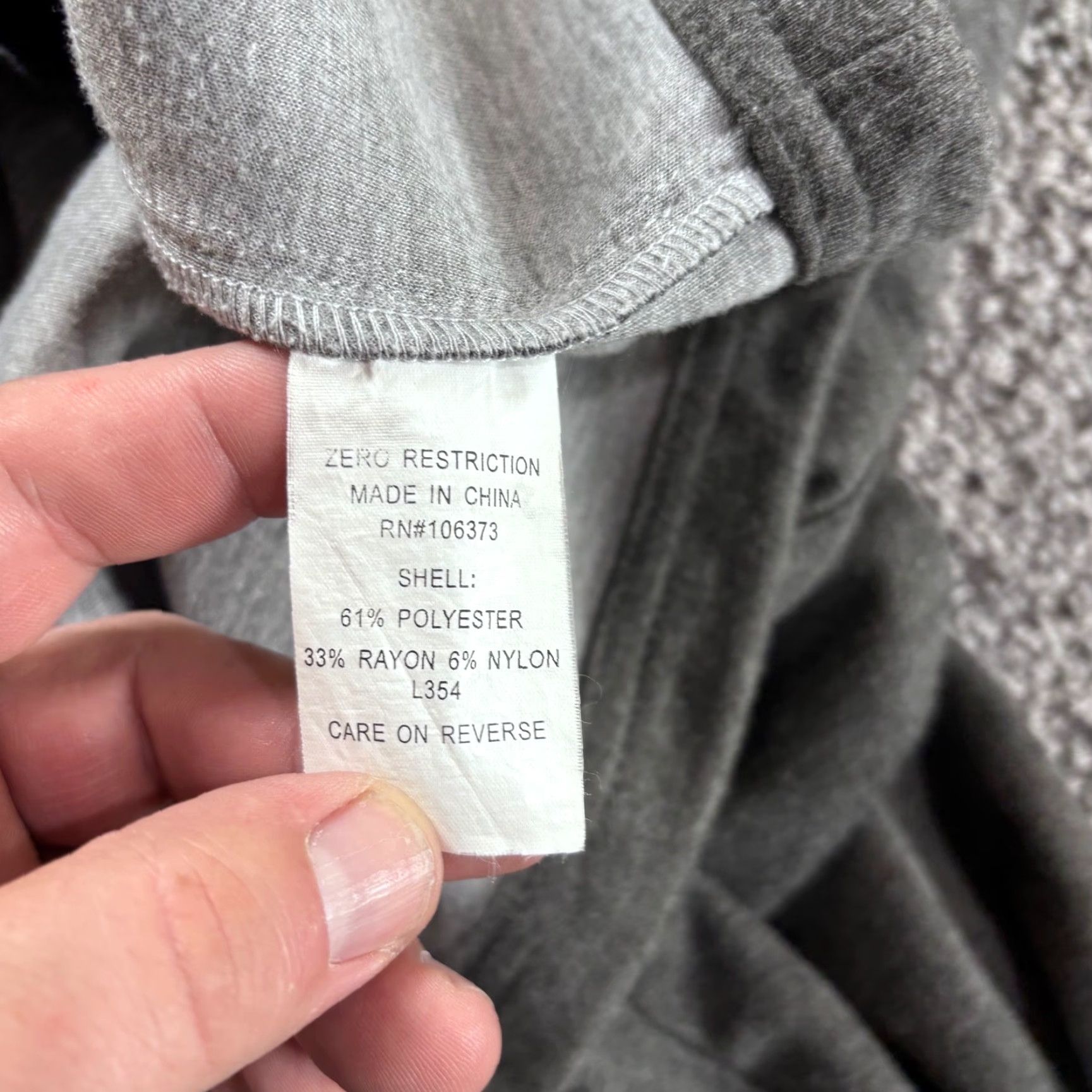 Vintage **Zero Restriction Golf Jacket Mens L Gray Performance** User: Zero Restriction Golf Jacket Mens L Gray Performance Size US L / EU 52-54 / 3 - 5 Thumbnail