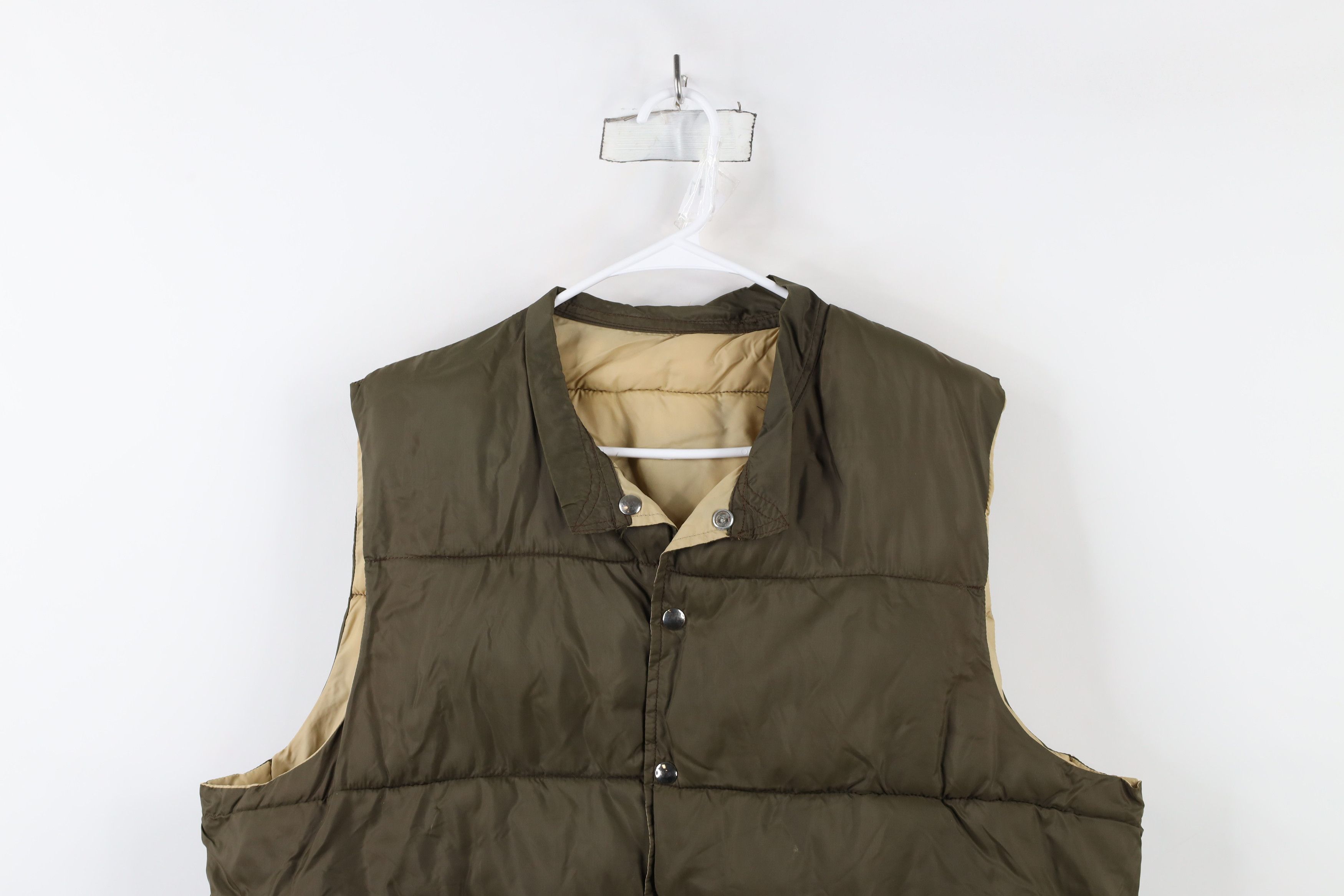 Vintage Vintage 60s 70s Streetwear Reversible Hunting Puffer Jacket Size US XL / EU 56 / 4 - 2 Thumbnail