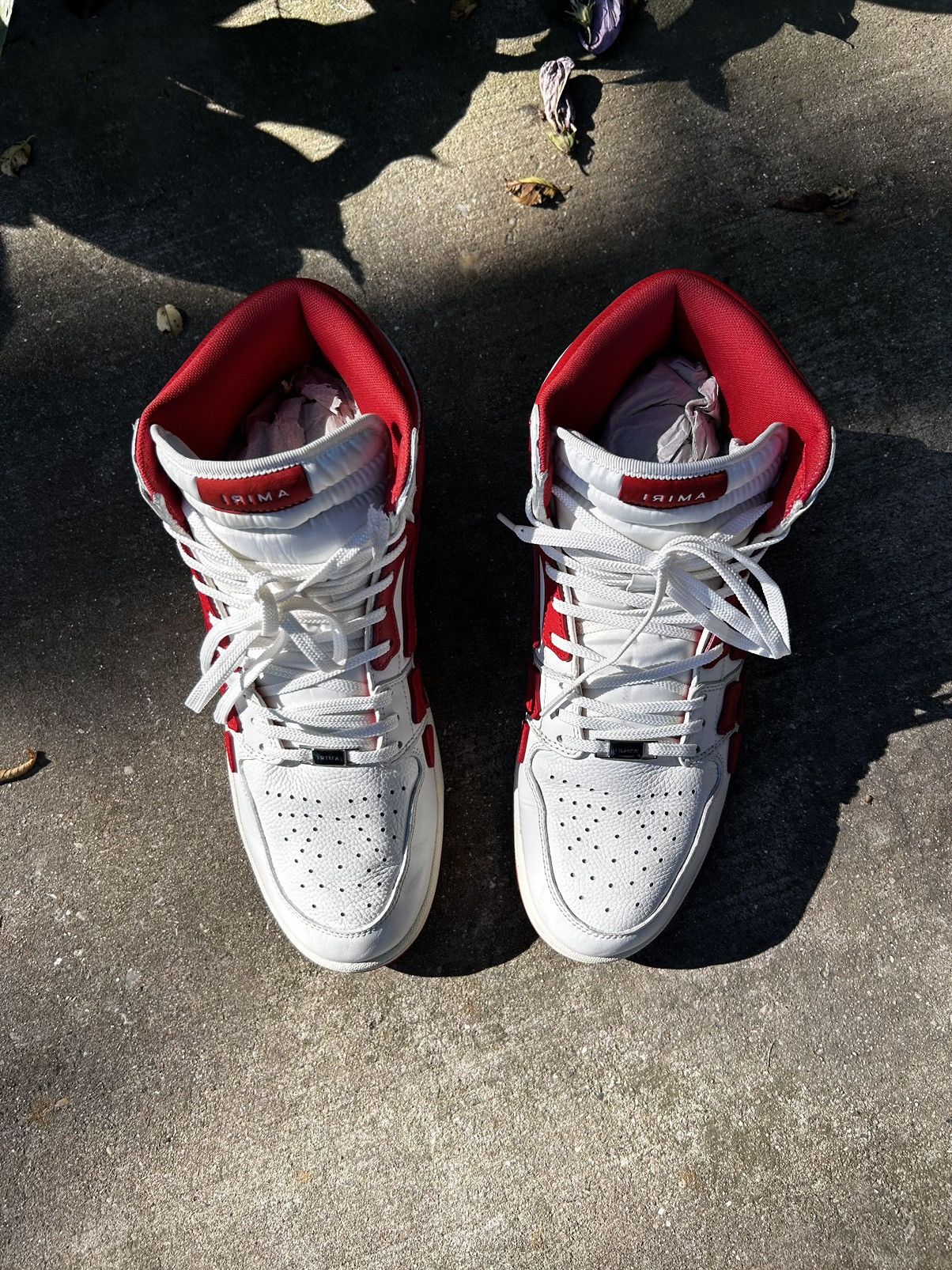 Amiri Amiri Skel High ‘Red/White’ Size 46 (13US) Size US 13 / EU 46 - 10 Thumbnail