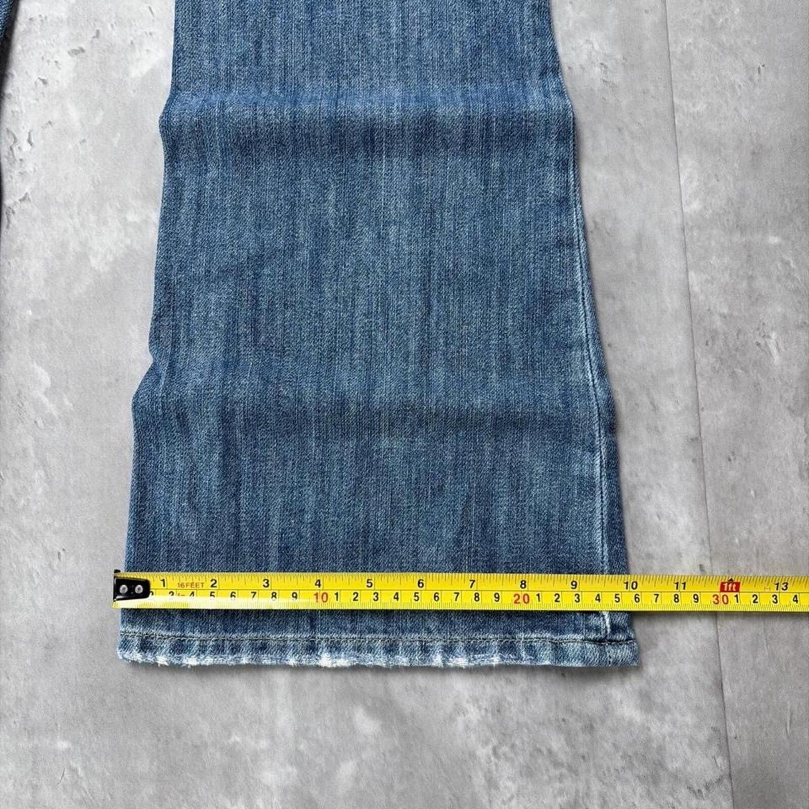 Guess Y2K Light Wash Guess Grunge Bootcut Denim Jeans Size 27" / US 4 / IT 40 - 8 Thumbnail