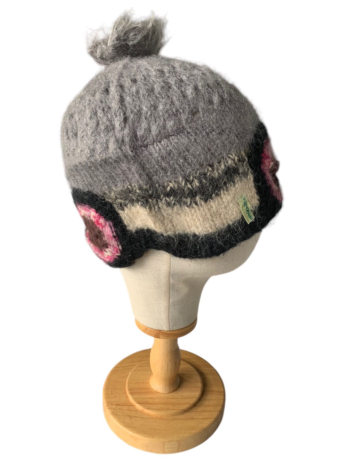 Japanese Brand × Kapital × Vintage RARE Multicolour SHANIT Fur Wool Knitted beanie Hats Size ONE SIZE - 1 Thumbnail