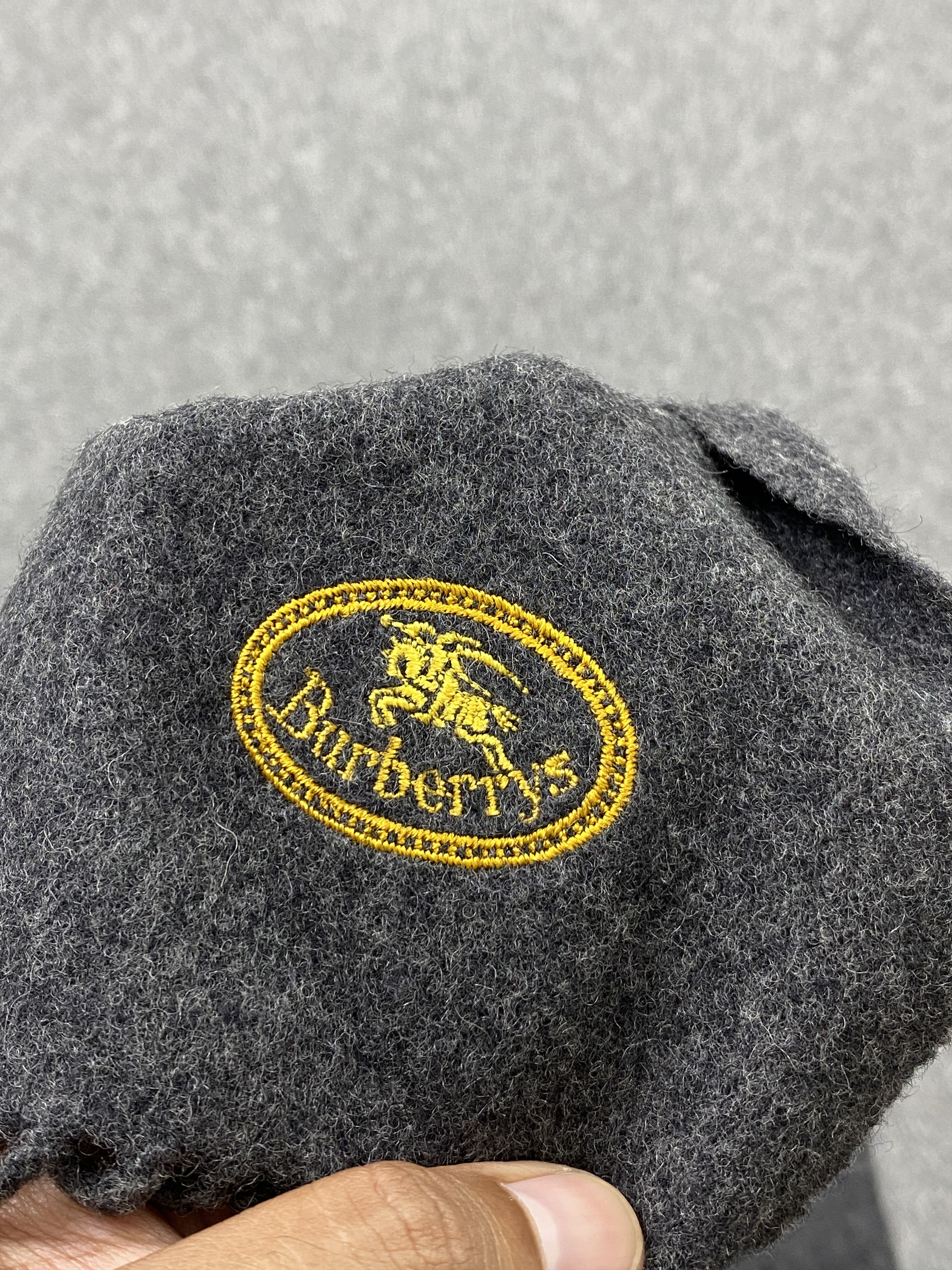 Burberry Burberry Wool Big Muffler Neckwear SC0128 Size ONE SIZE - 14 Thumbnail