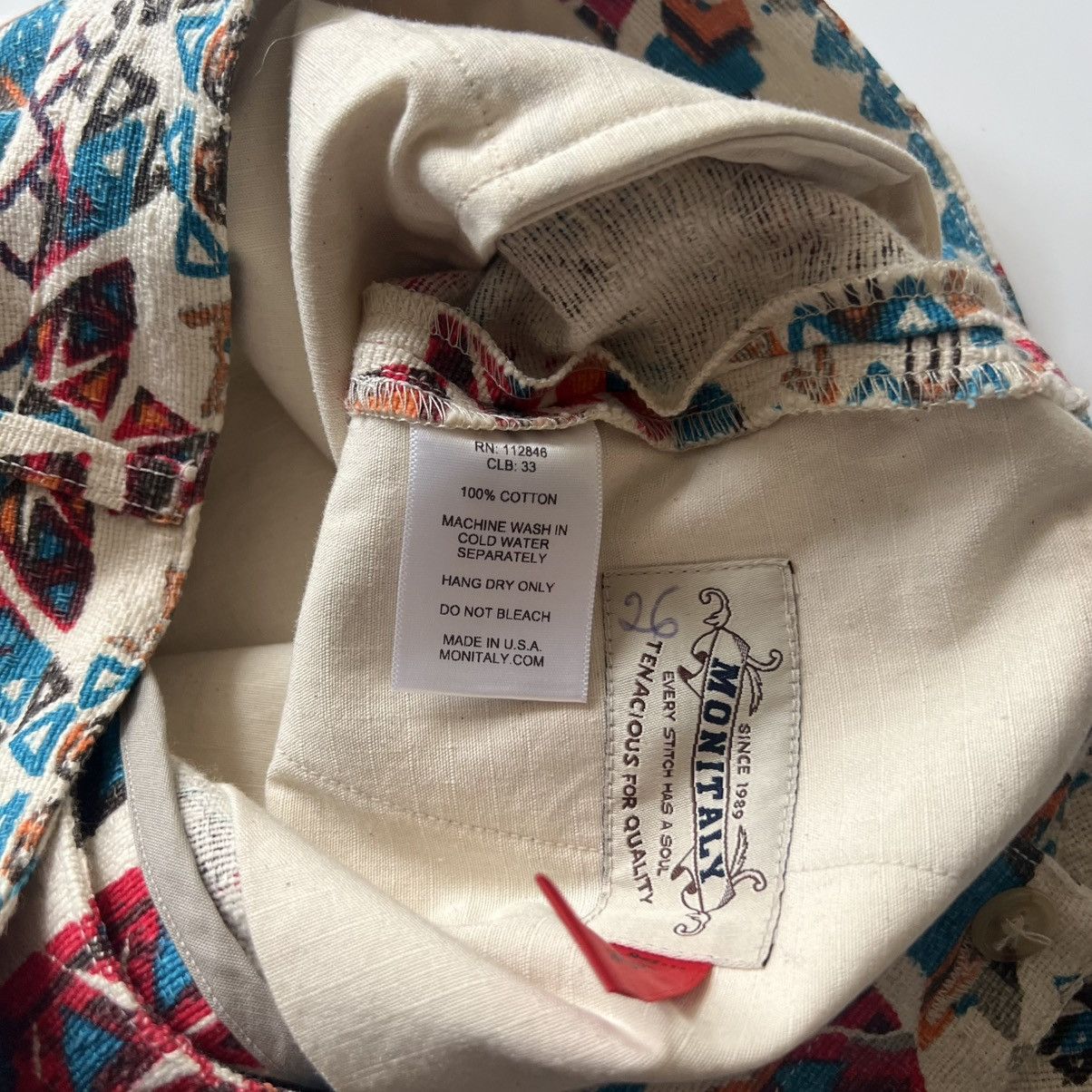 Monitaly Monitaly Navajo Pattern Trousers USA Vintage Inspired Pants Size US 32 / EU 48 - 7 Thumbnail
