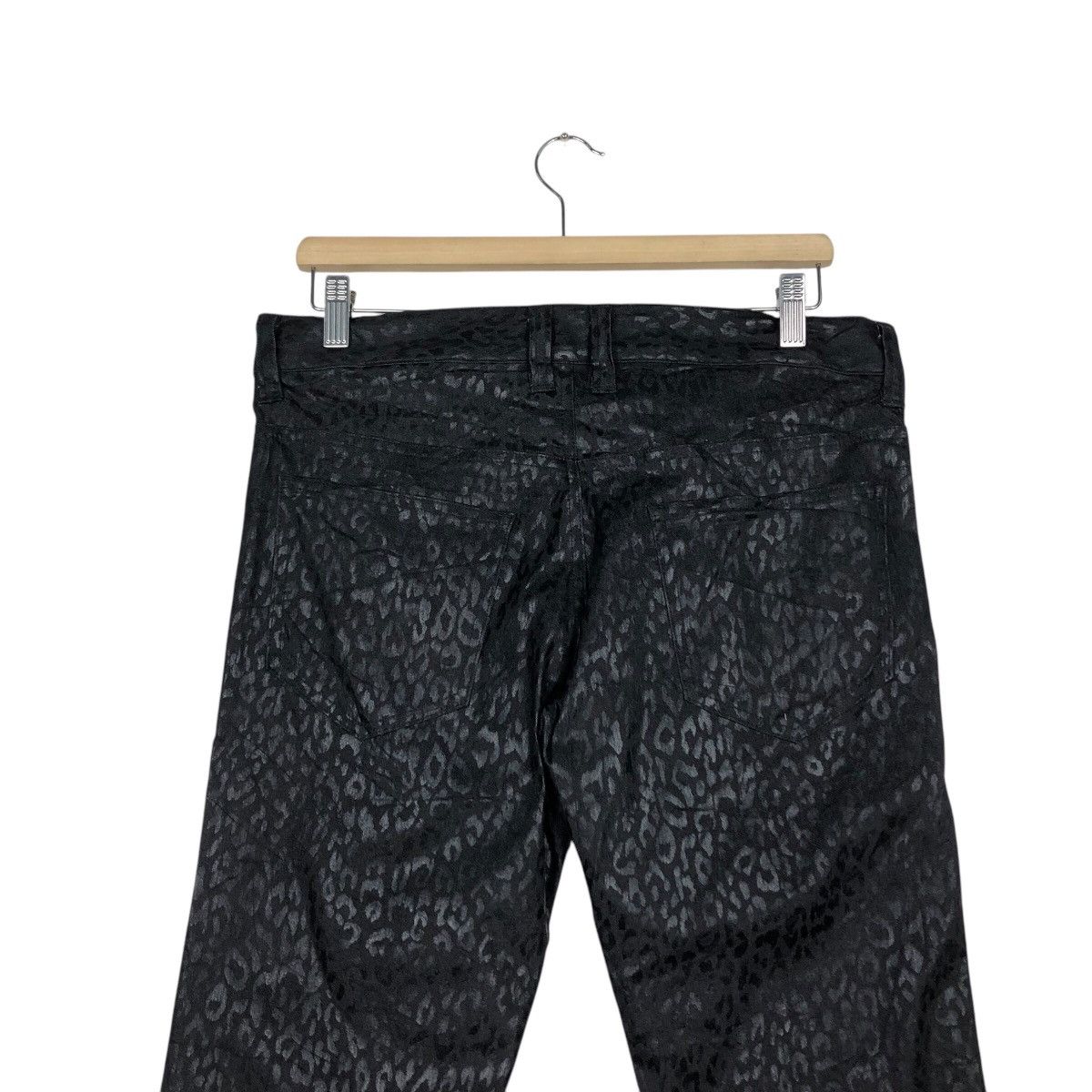 Japanese Brand 📌Vintage Biker Pants Polkadot Design Black Varia Size US 32 / EU 48 - 10 Thumbnail