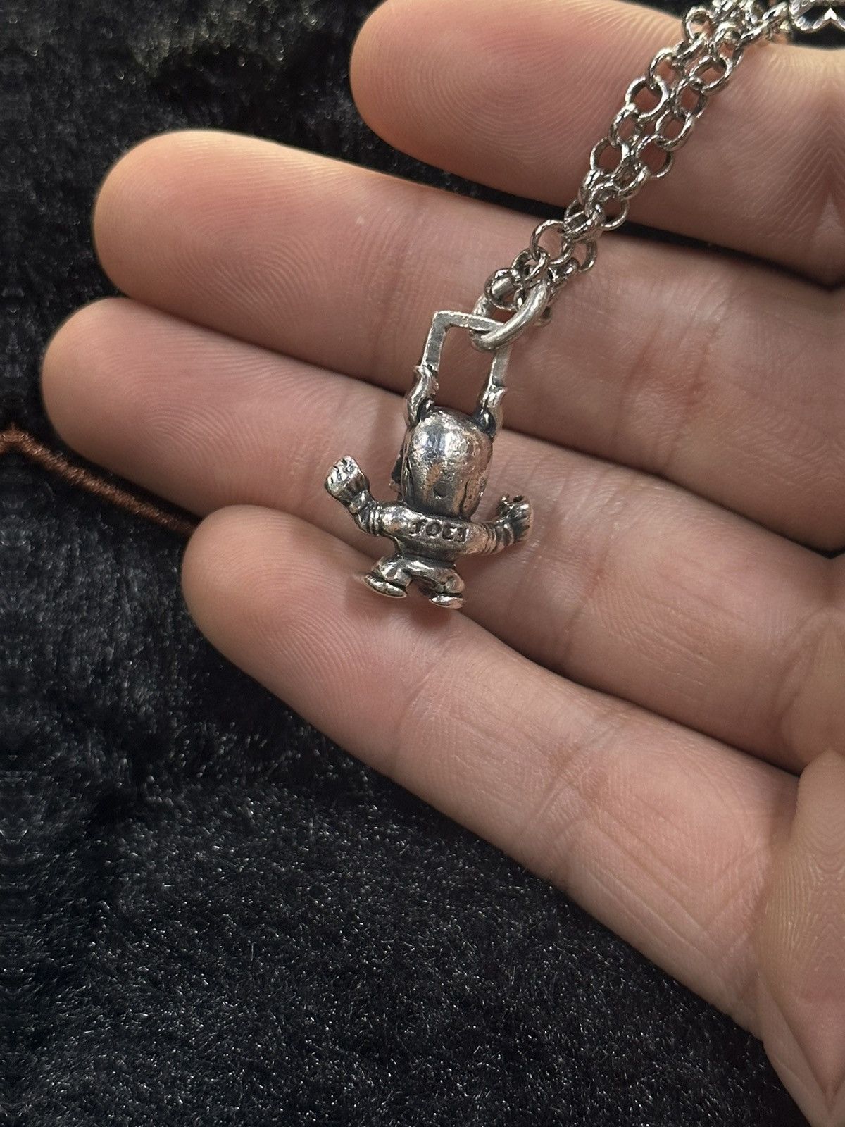 Chrome Hearts CHROME HEARTS FOTI HARRIS TEETER ZIPPER PENDENT