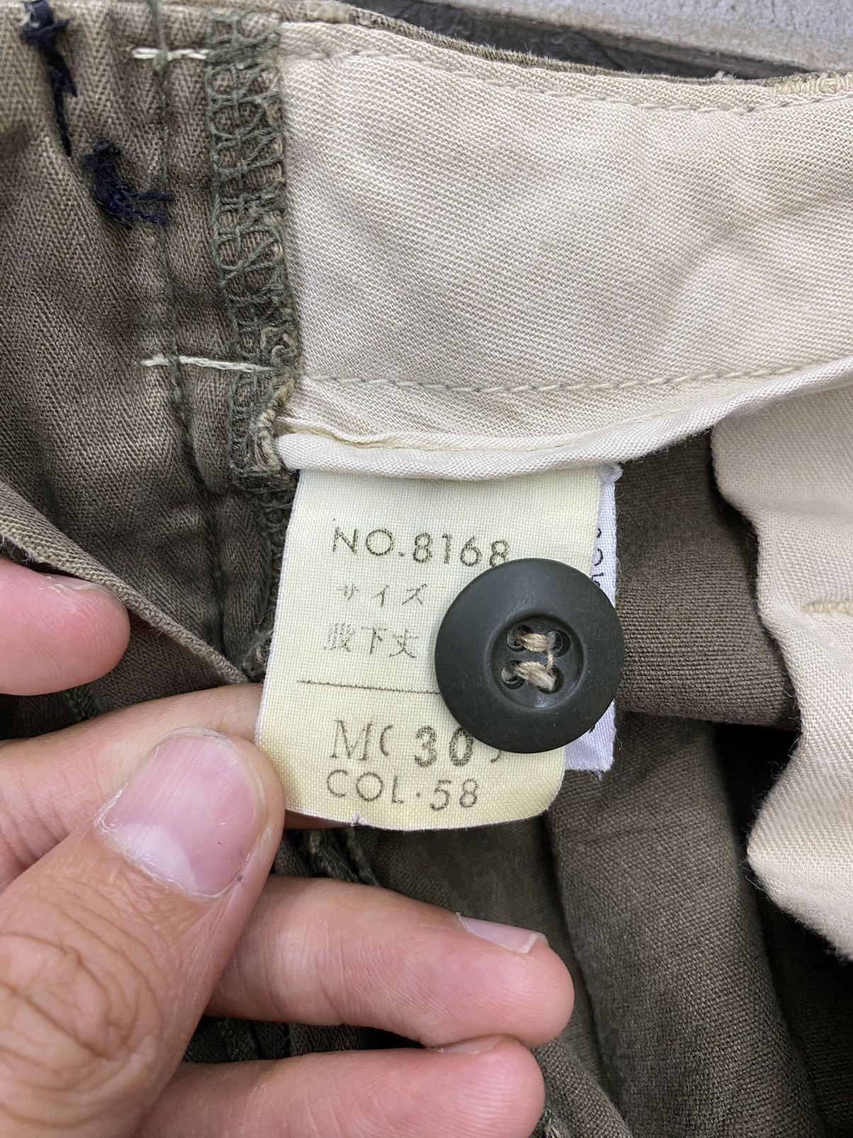 Vintage military cargo pant blue way clothing b 6251 Size US 30 / EU 46 - 5 Thumbnail