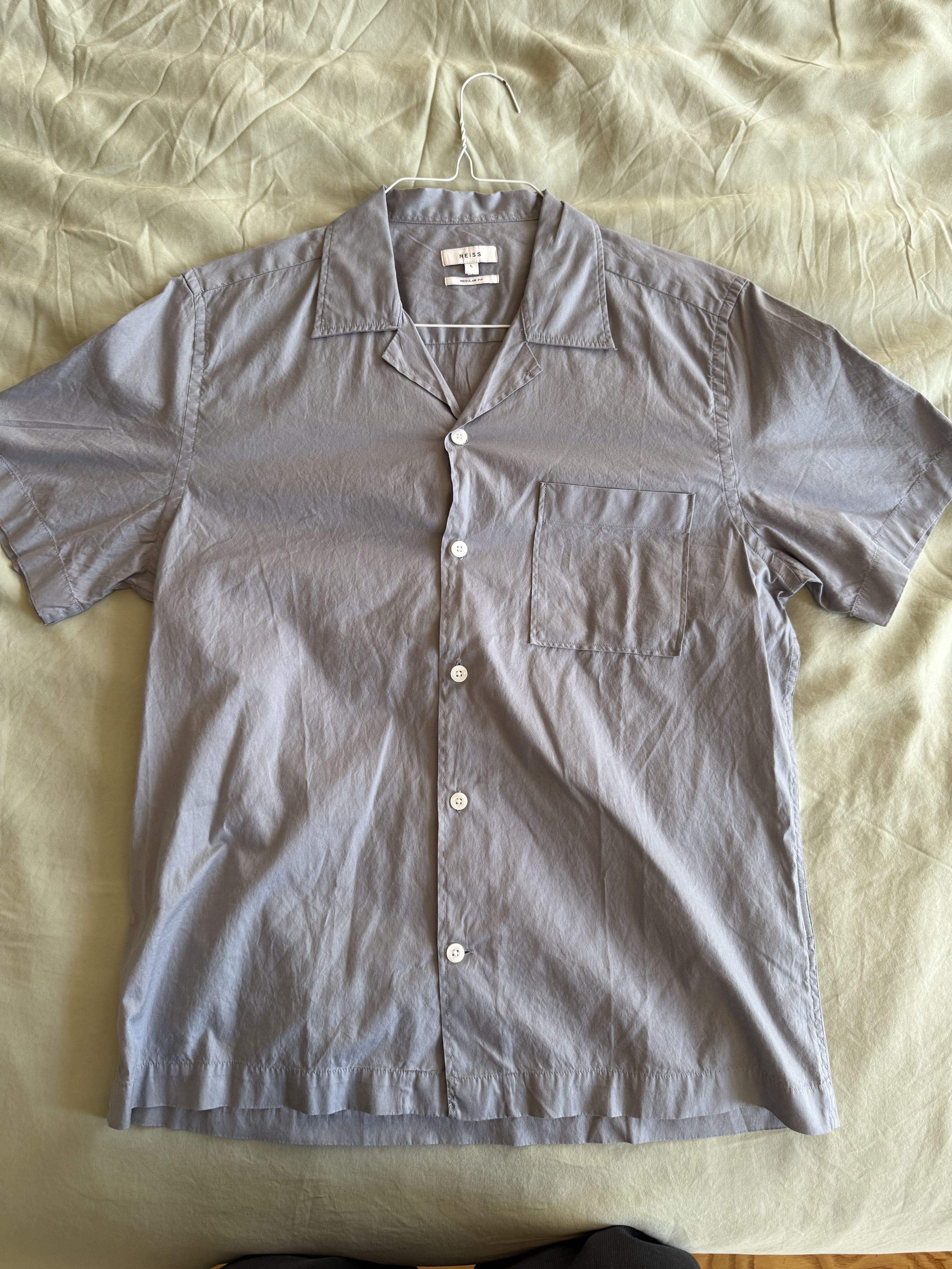 Reiss Reiss Short Sleeve Button Down Size US L / EU 52-54 / 3 - 1 Thumbnail