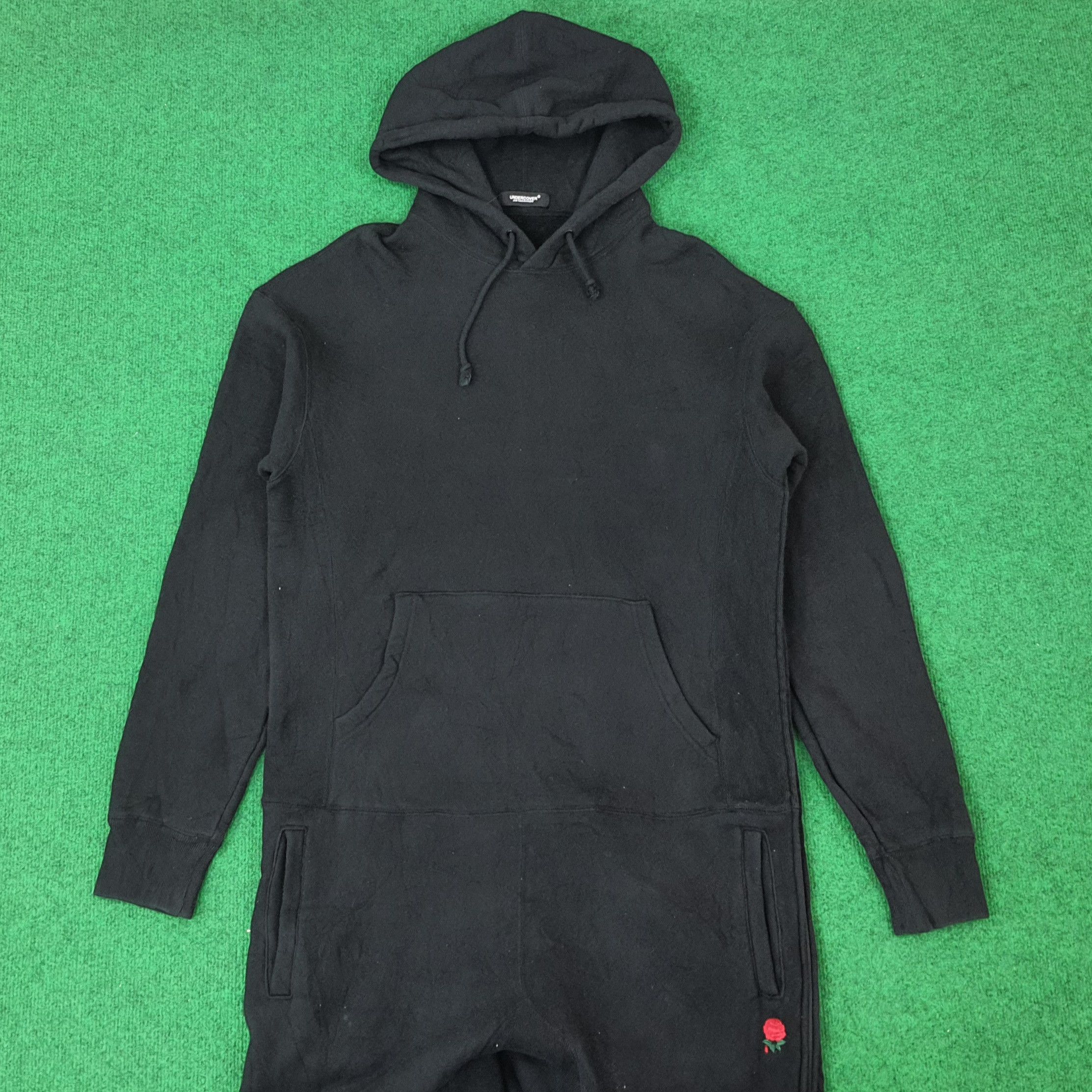 Undercover Vintage Undercover Custom Logo Overall Onesie Hoodie C225N12 Size US M / EU 48-50 / 2 - 3 Thumbnail