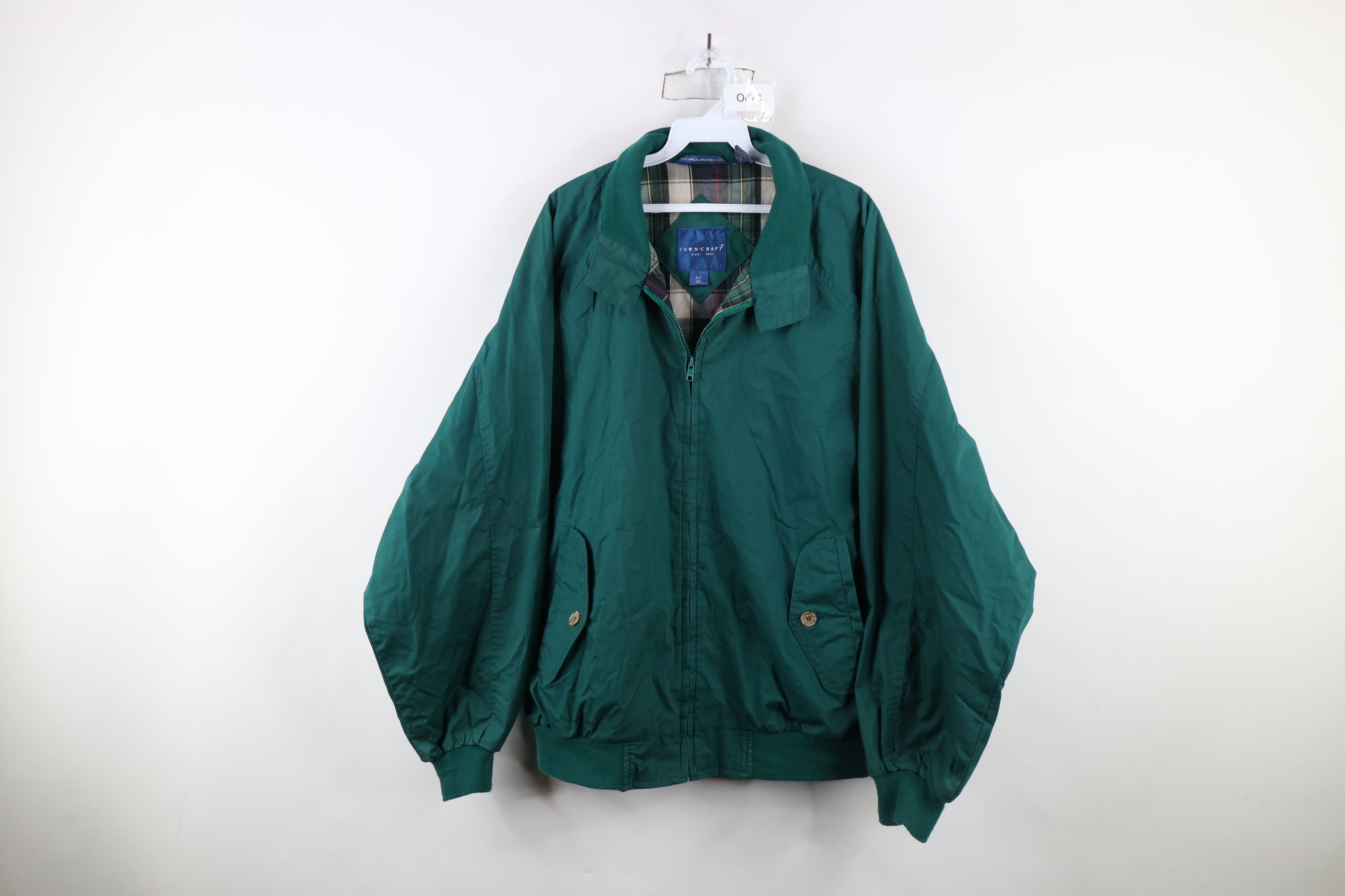 Vintage Vintage 90s Streetwear Full Zip Cafe Racer Bomber Jacket Size US XL / EU 56 / 4 - 1 Thumbnail