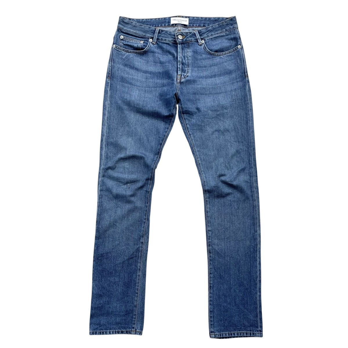 Officine Generale Officine Générale Paris Slim Fit Indigo Designer Denim Jeans Size US 32 / EU 48 - 1 Thumbnail
